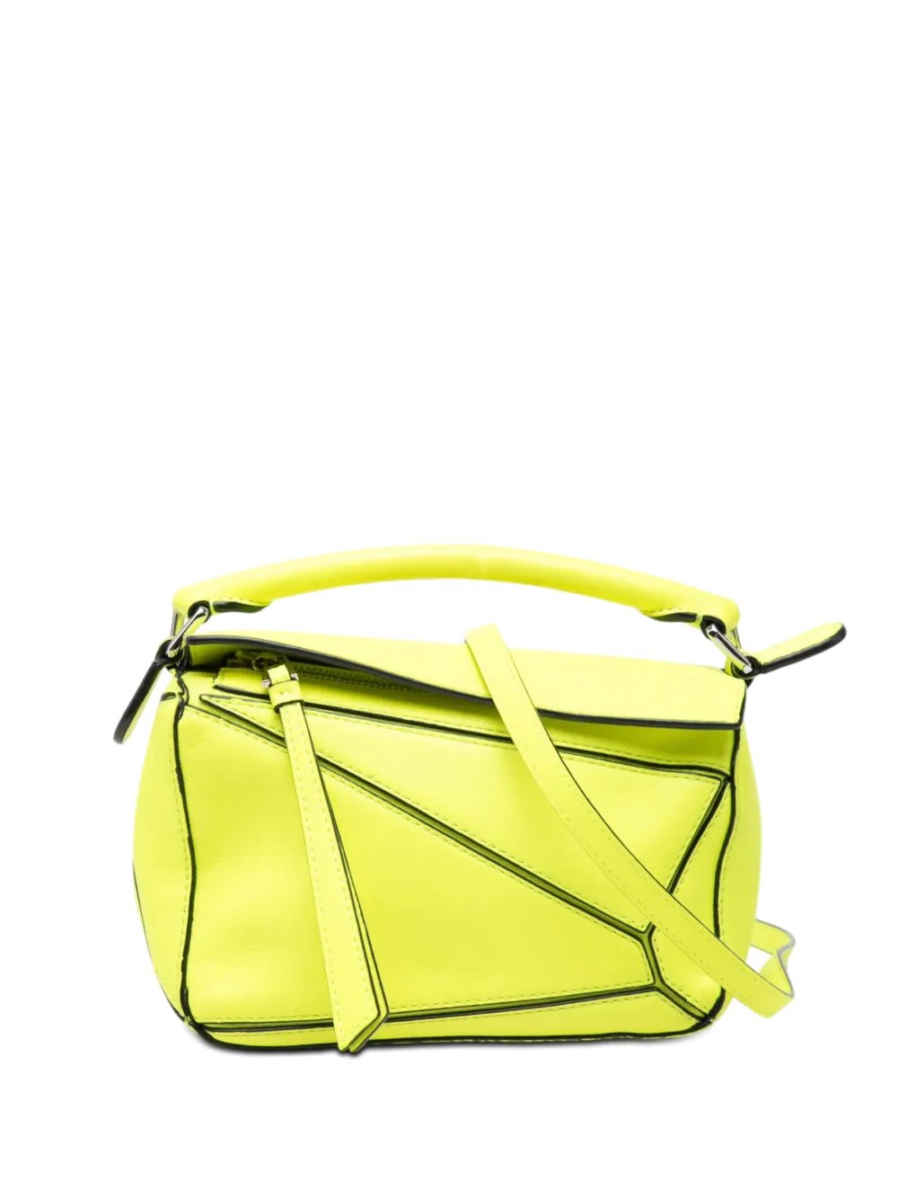 2020 Mini Calfskin Puzzle satchel