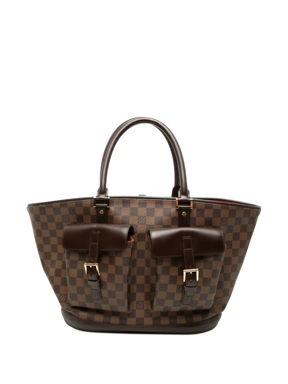 2004 Damier Ebene Manosque GM tote bag