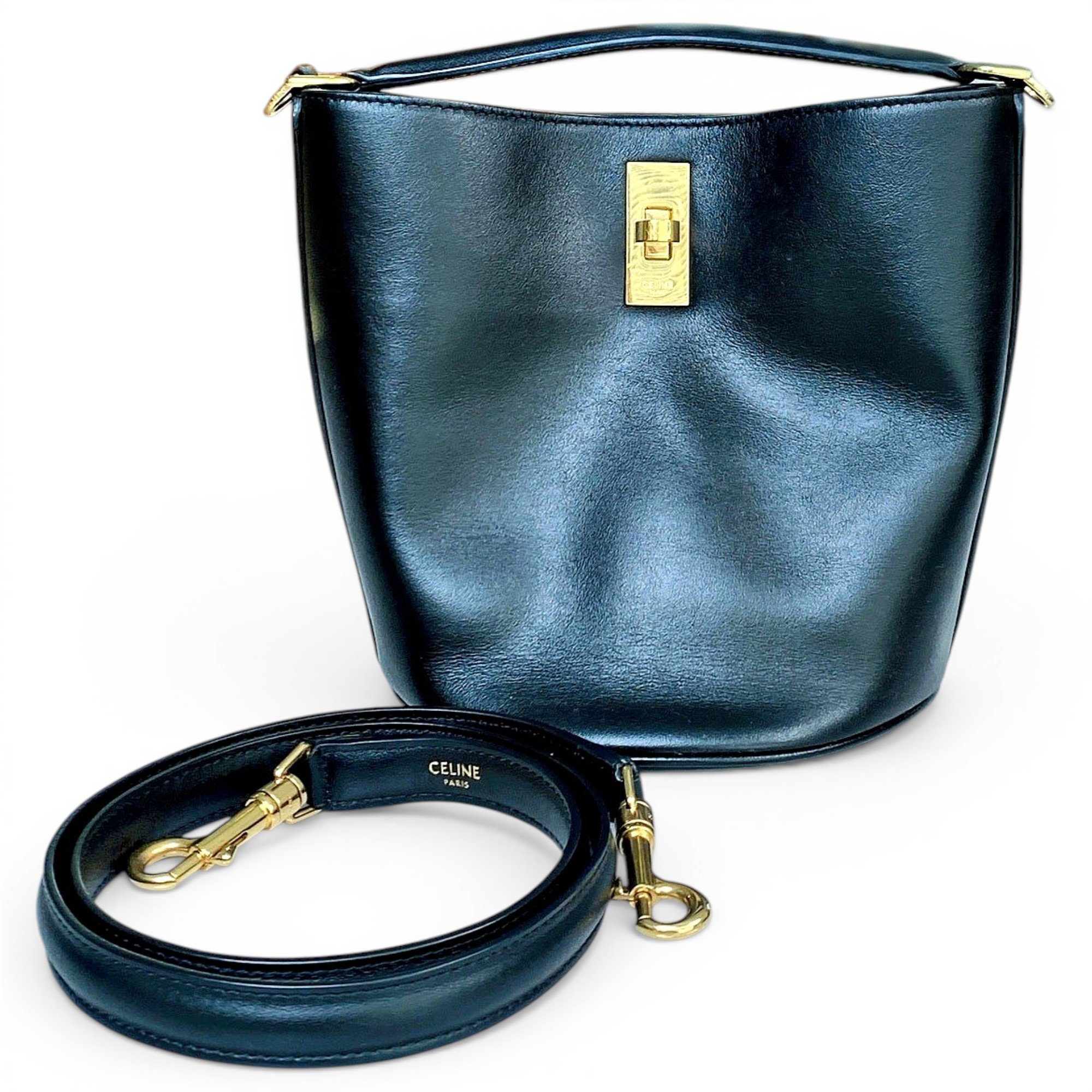 Leather crossbody bag