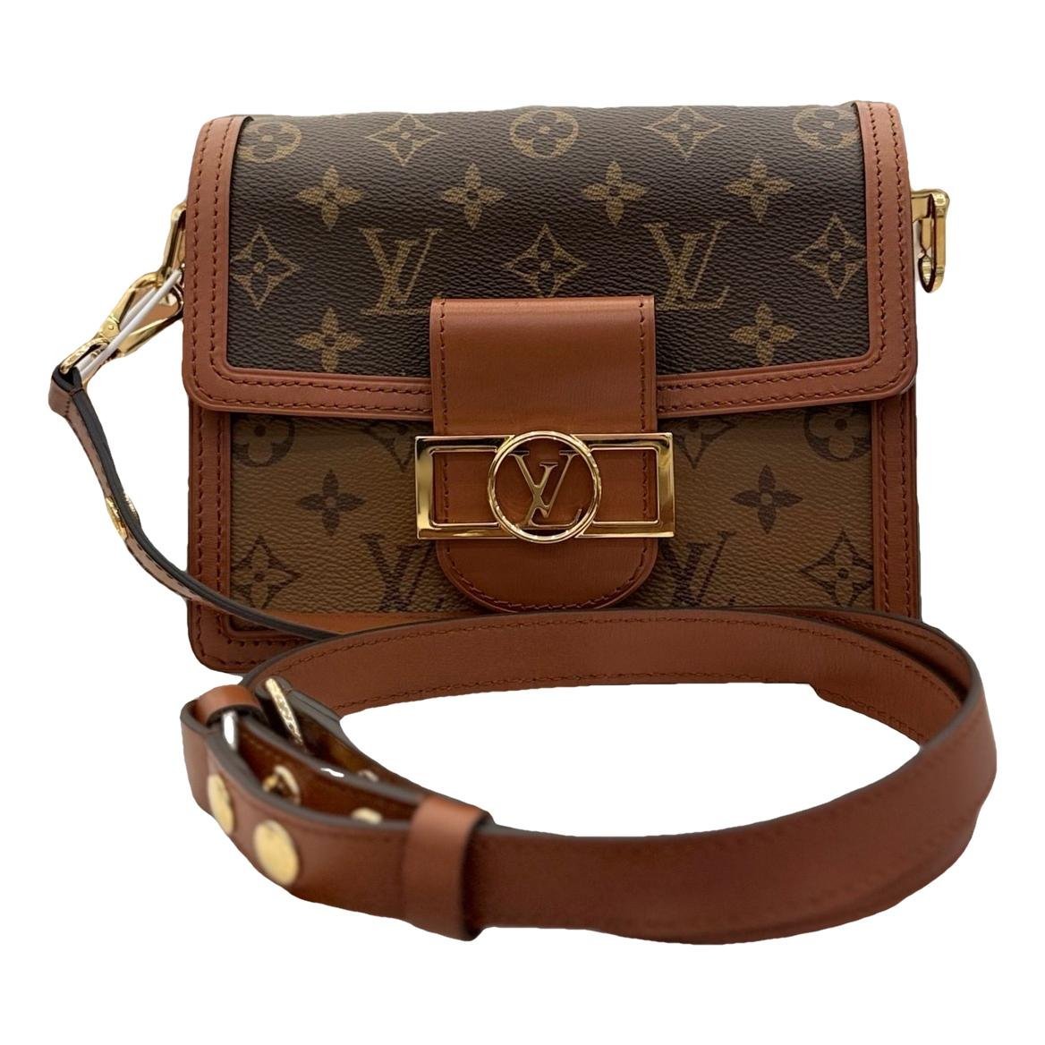 Dauphine leather handbag