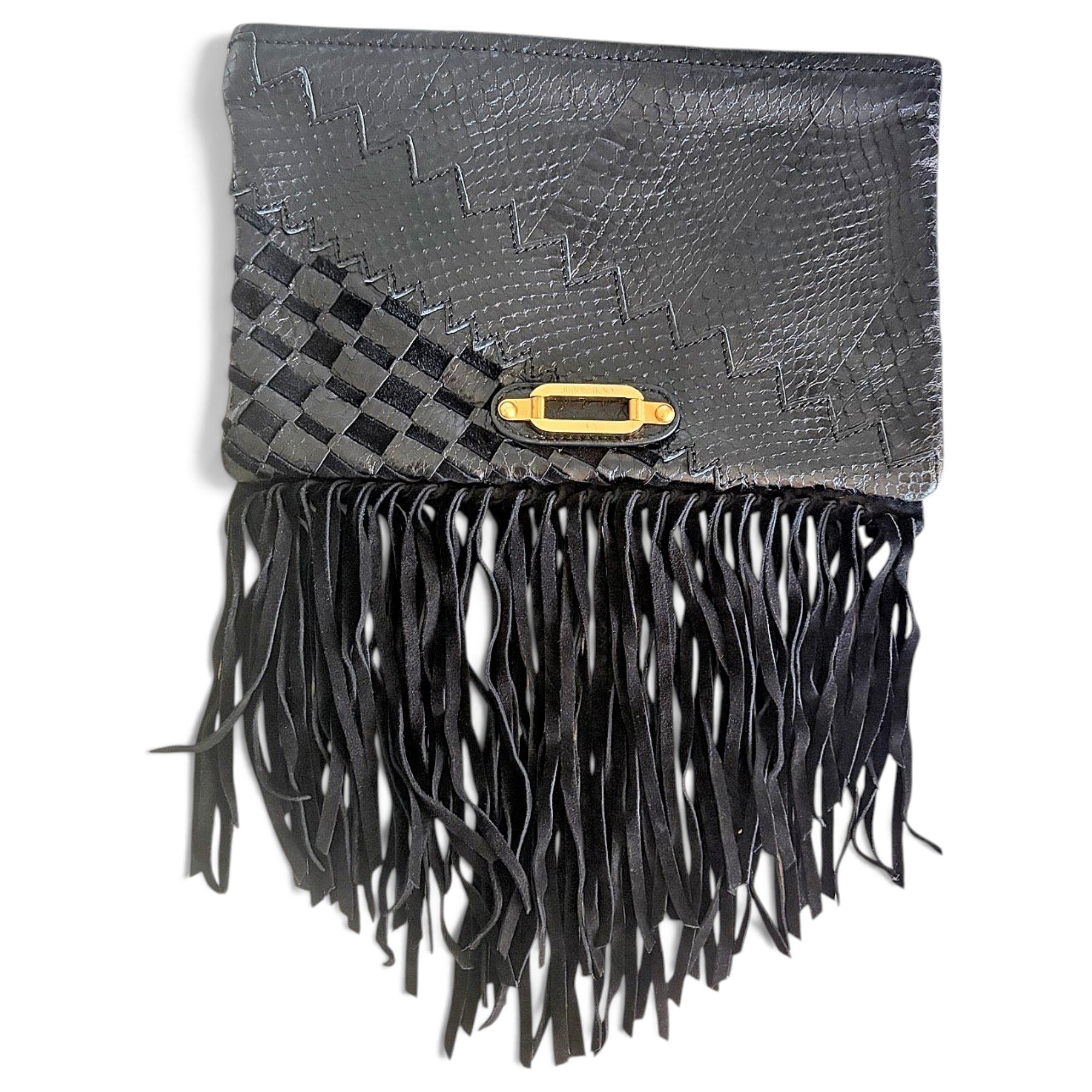 Jimmy Choo Leather clutch bag