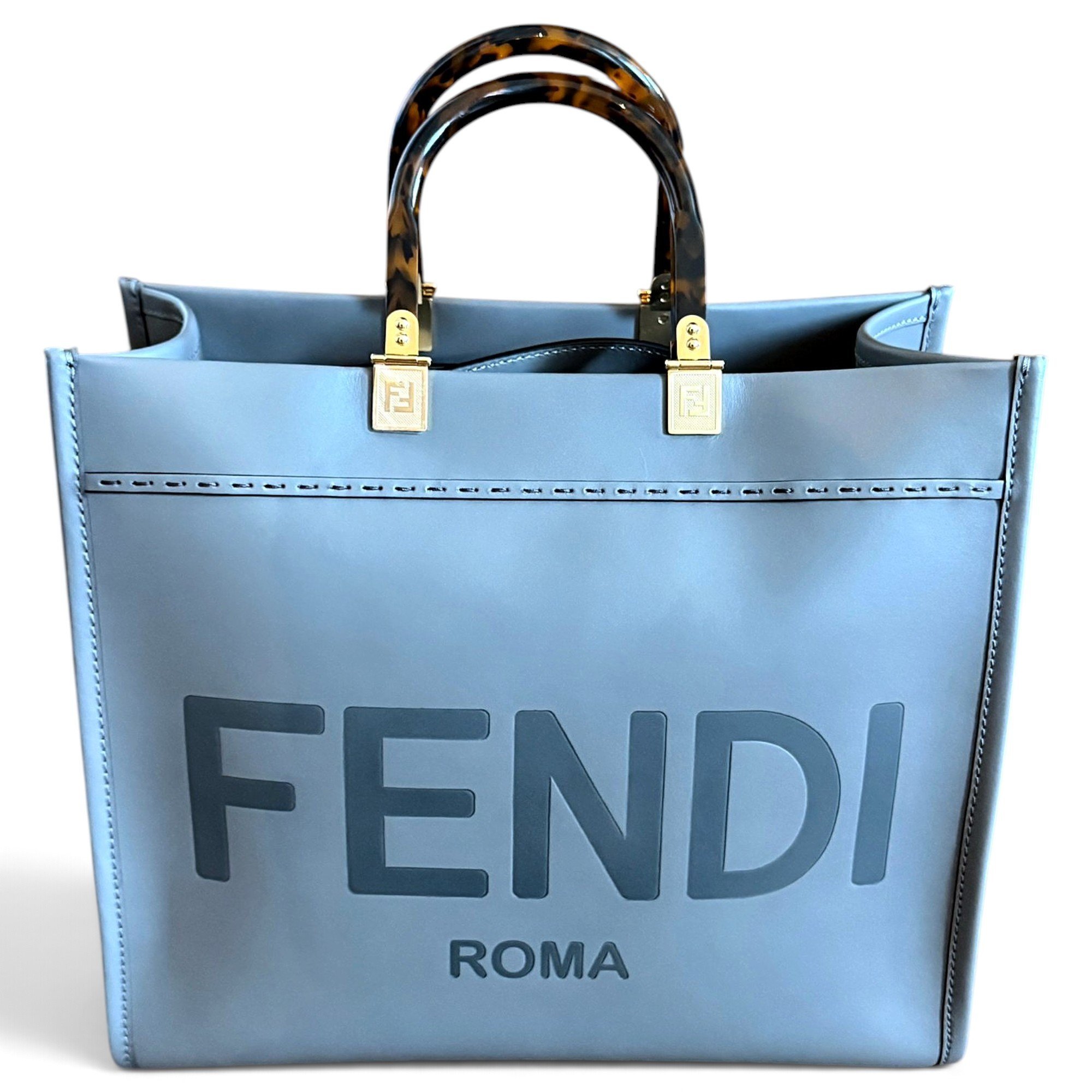 Sunshine leather tote