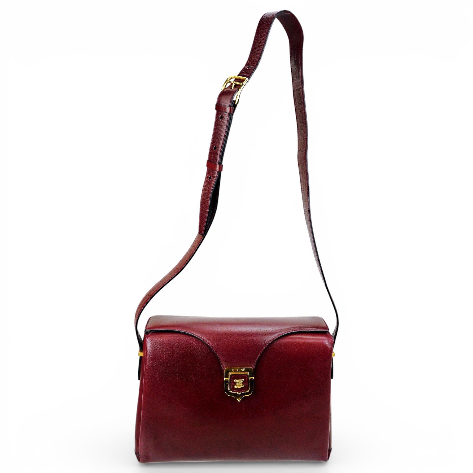 Leather crossbody bag
