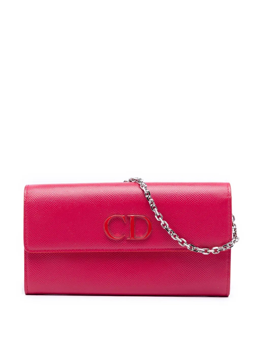 2014 Grained Patent Mania Rendez Vouz Wallet on Chain handbag