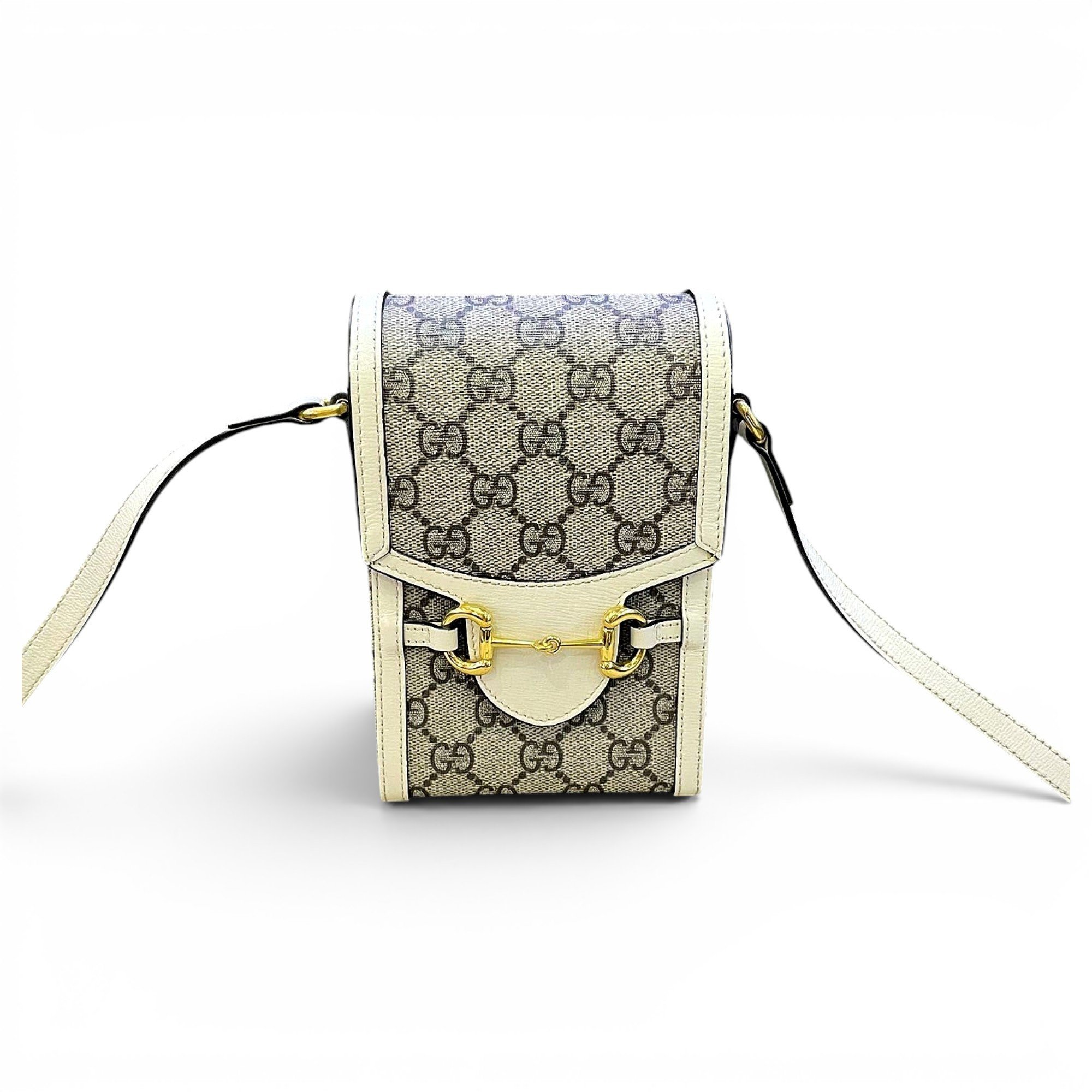 Horsebit 1955 Vertical leather handbag