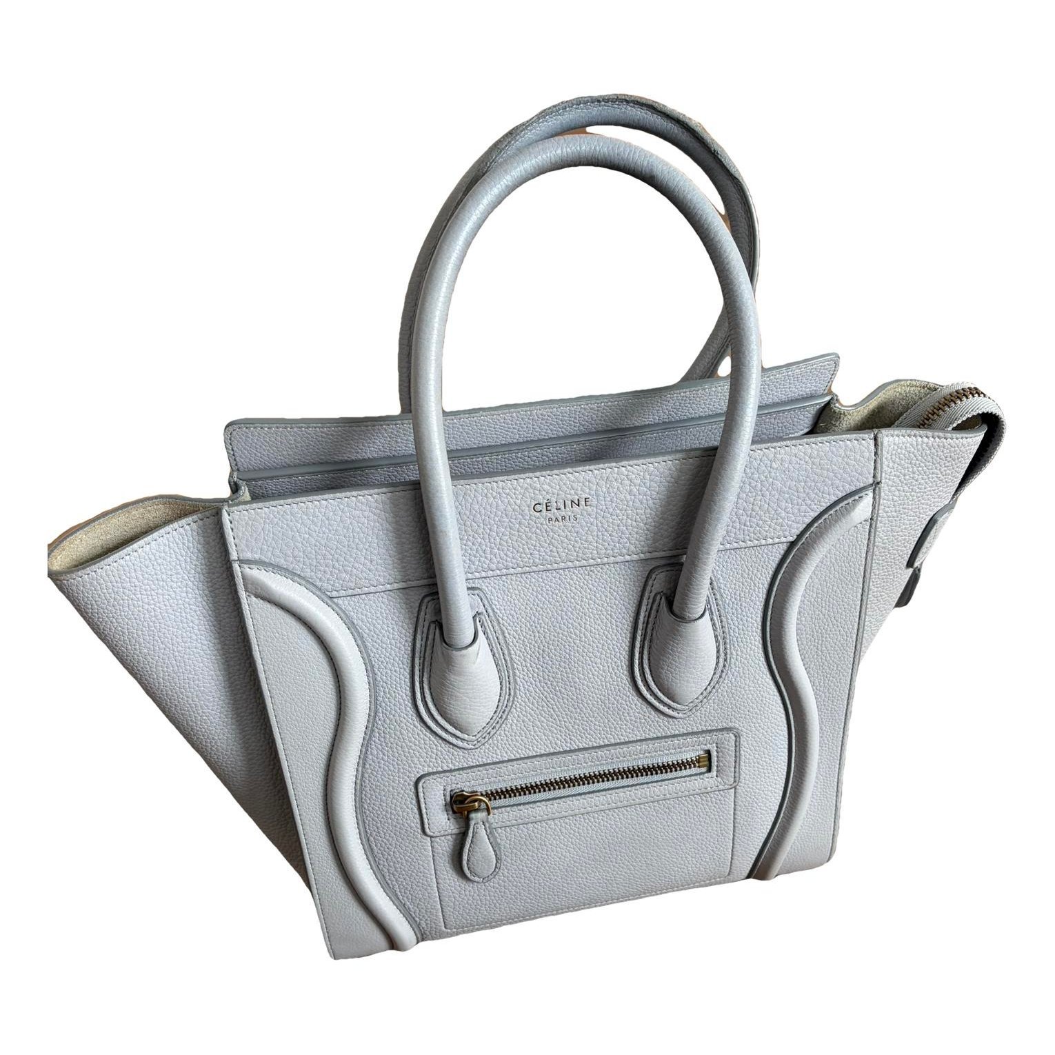 Luggage leather handbag