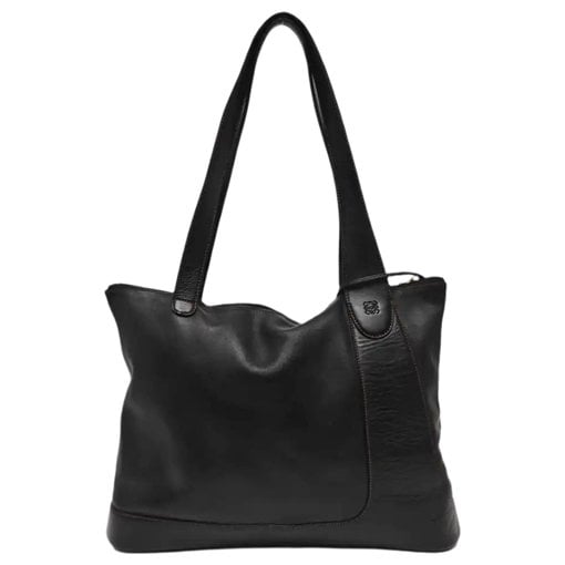 Leather tote