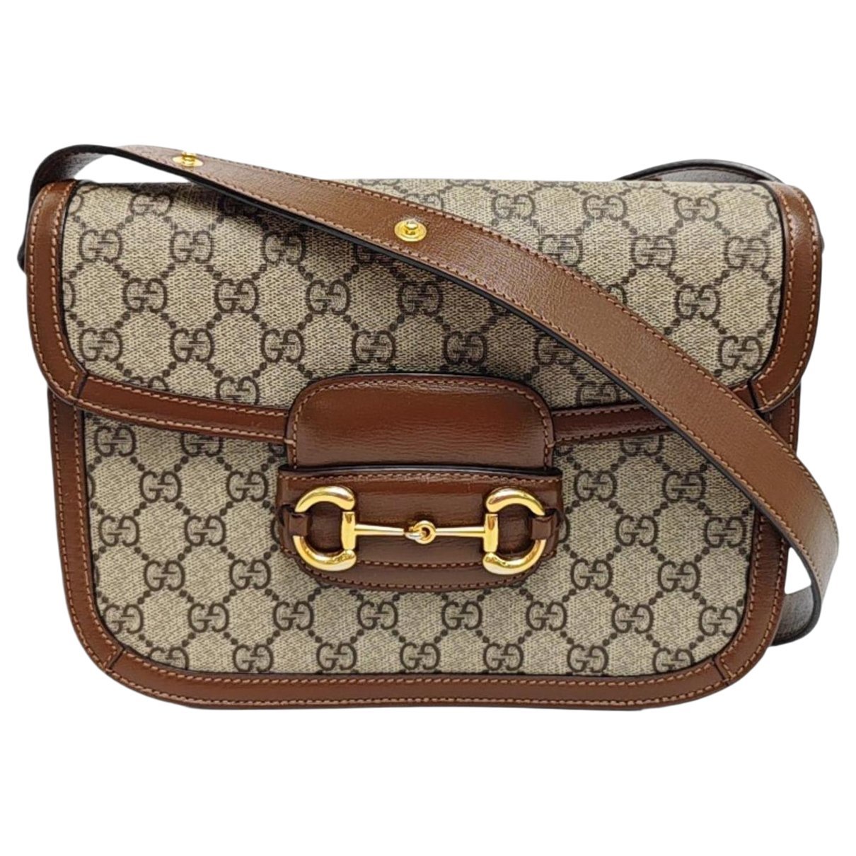 Handle Horsebit 1955 leather crossbody bag