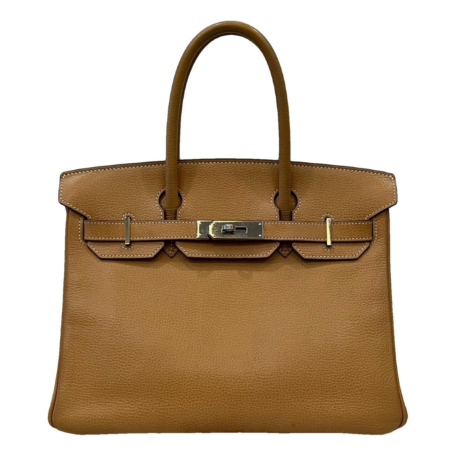 Hermes Birkin 30 Handbag Ardennes Leather