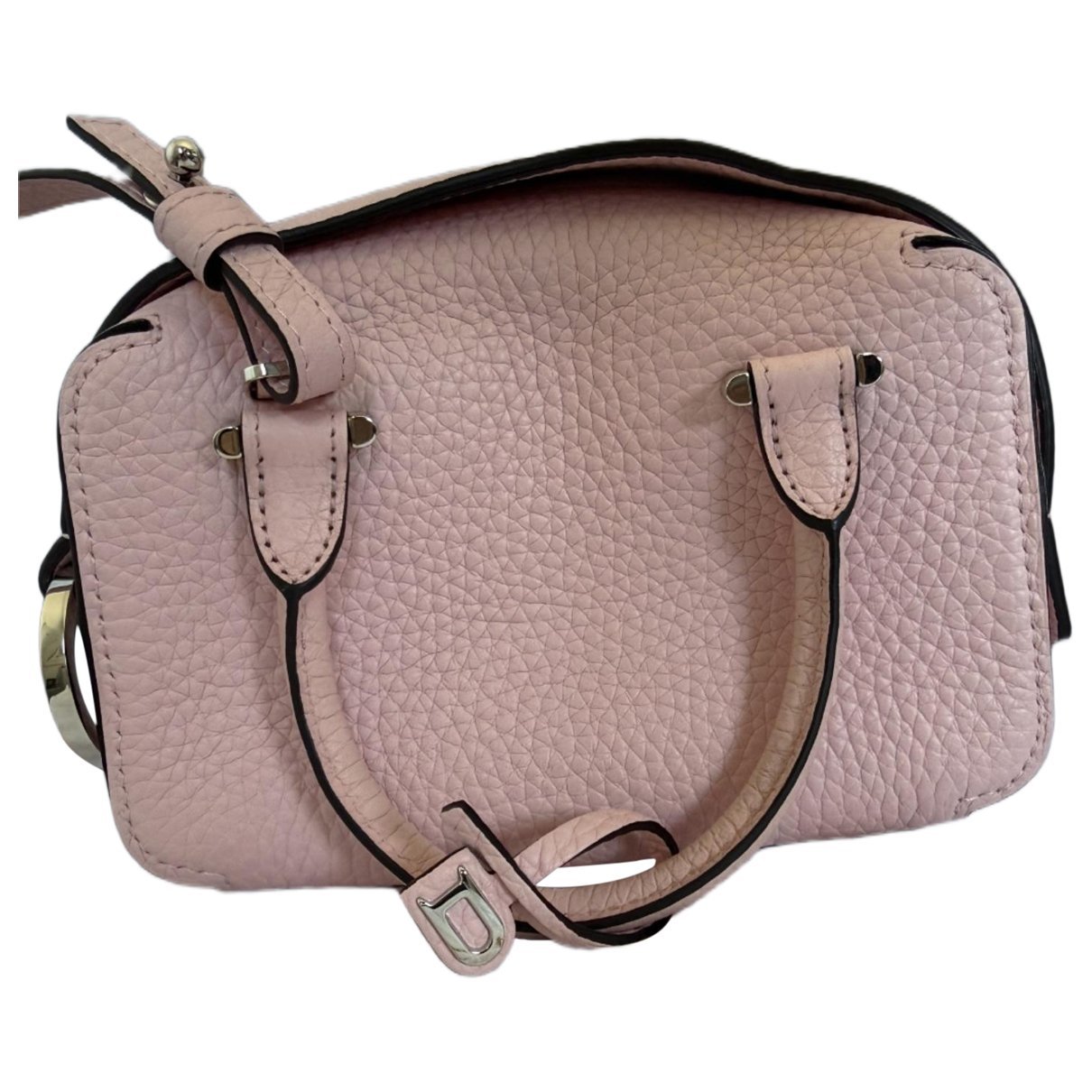 Cool Box leather bowling bag