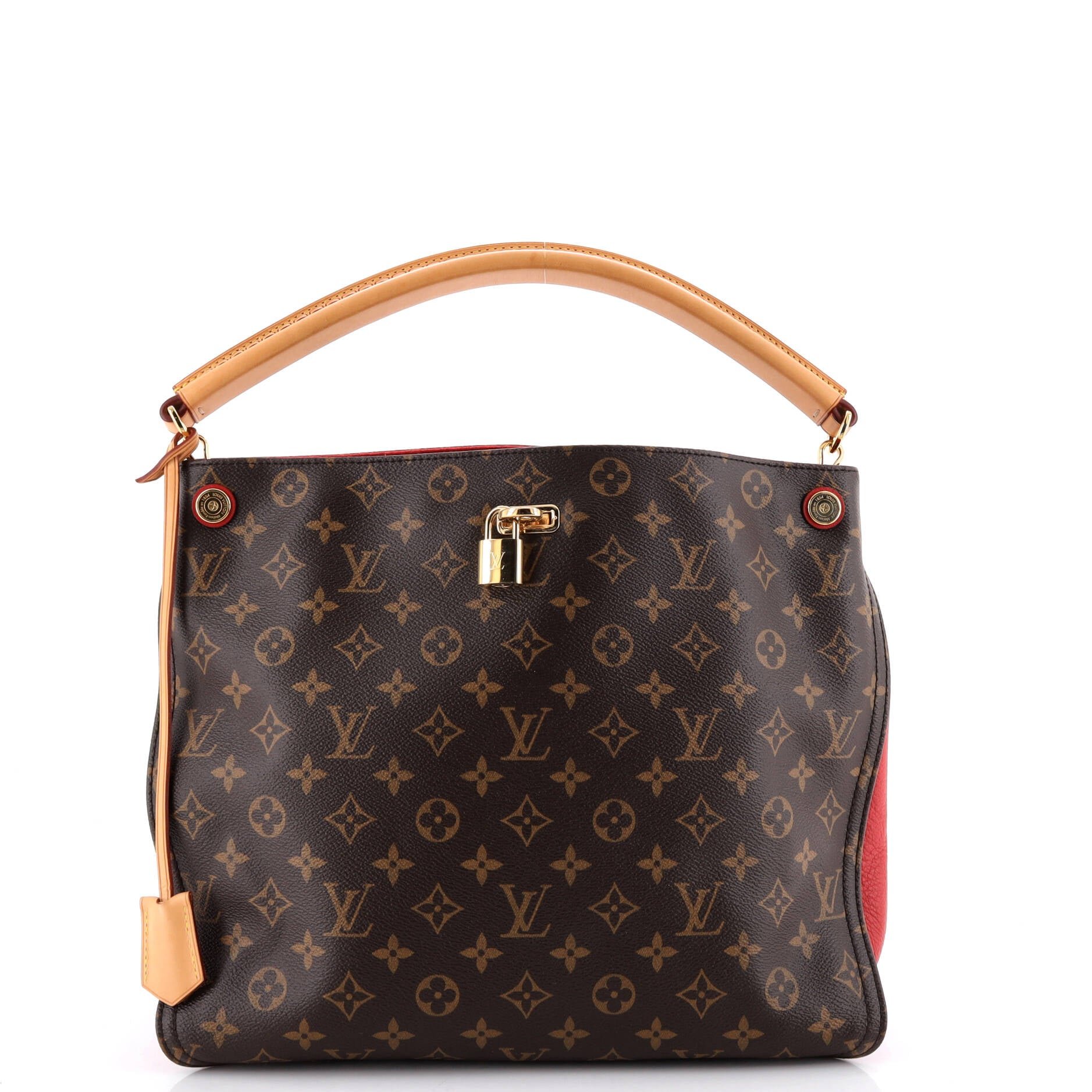 Gaia Handbag Monogram Canvas