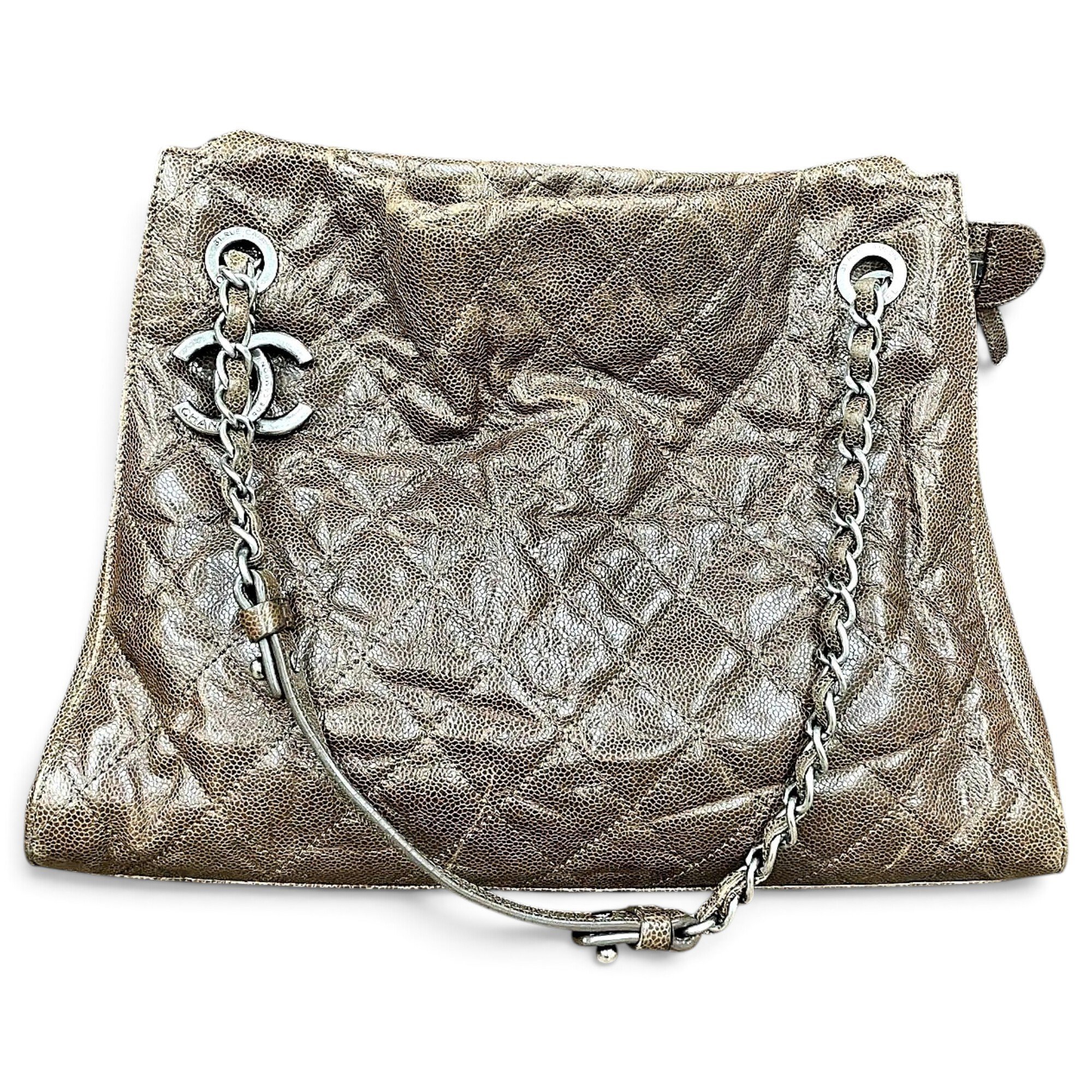 Grand shopping leather handbag