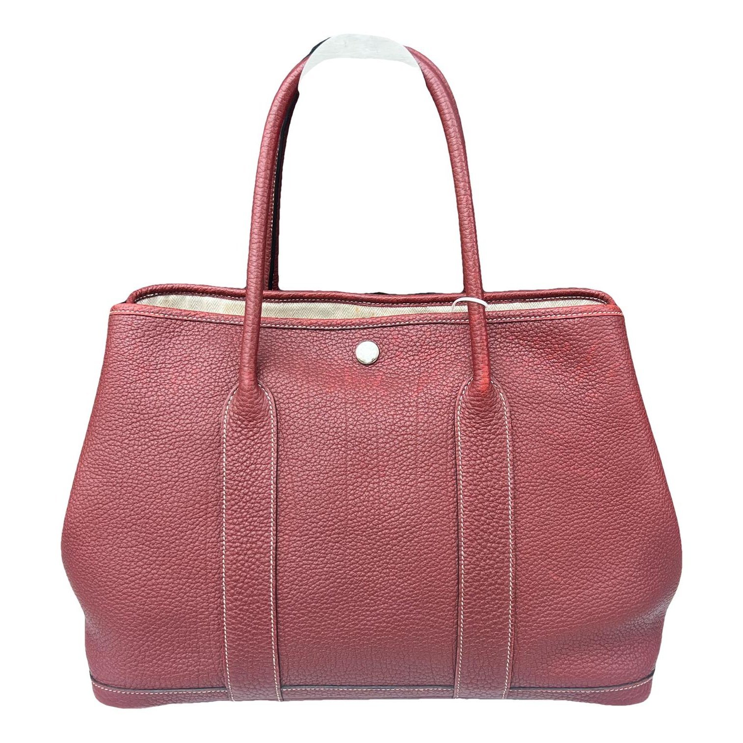 Garden Party leather handbag