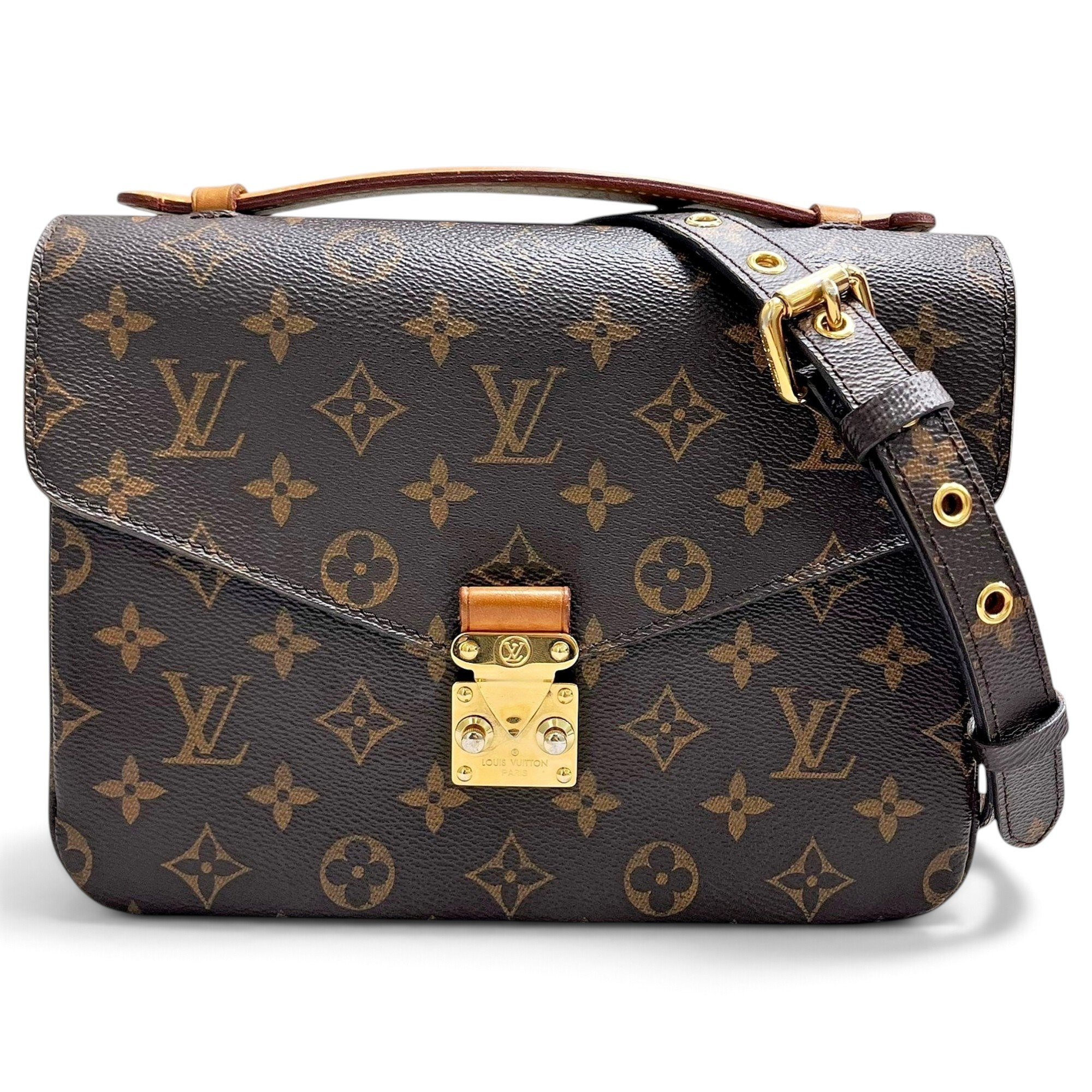 Metis leather handbag