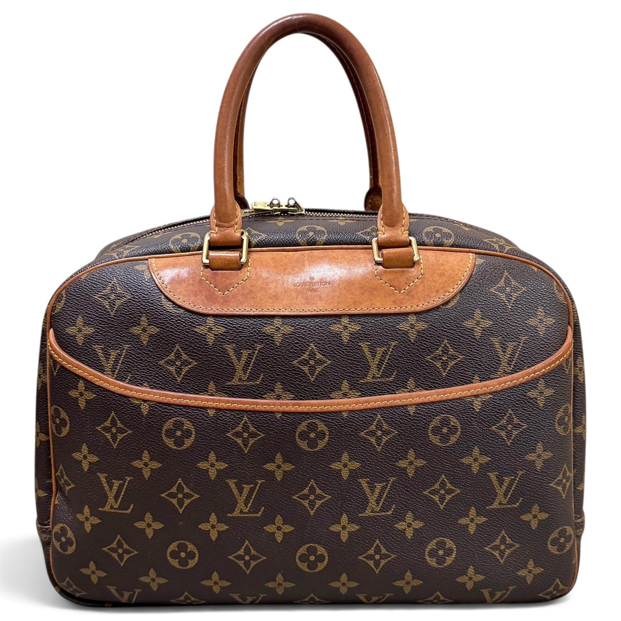Deauville leather handbag