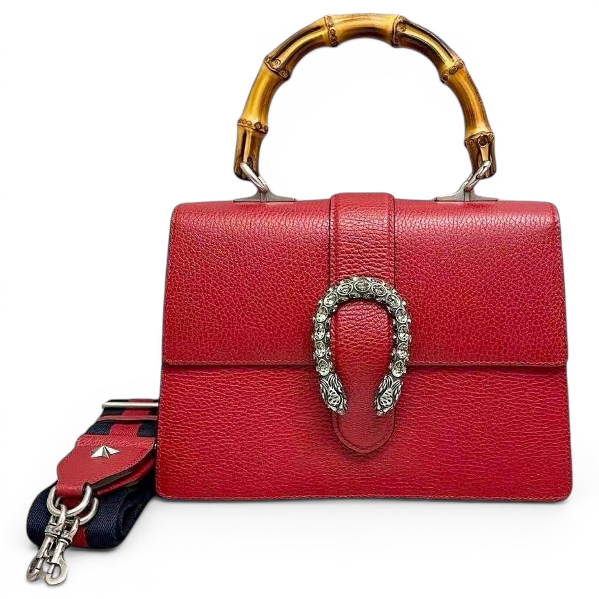 Dionysus Bamboo leather handbag