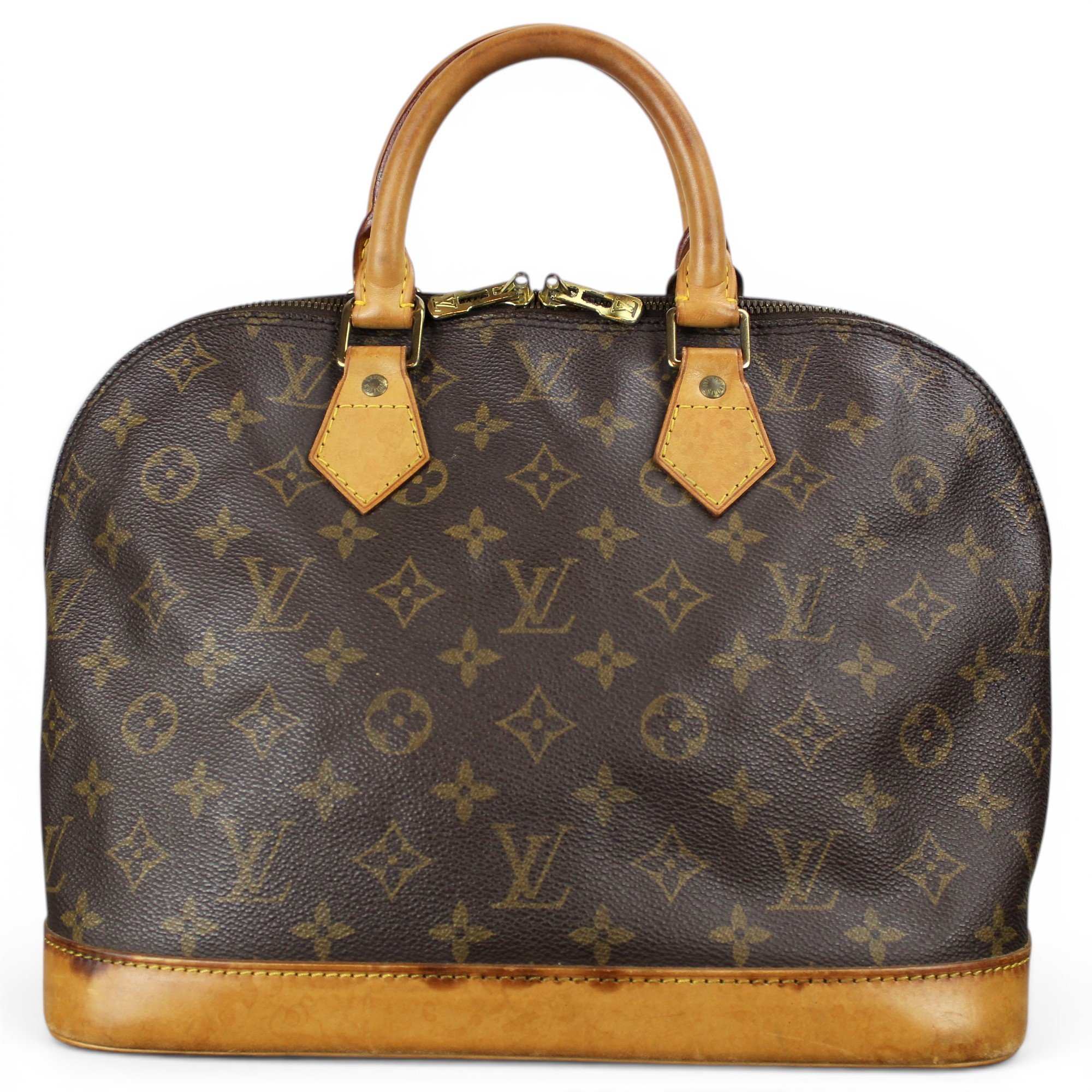 Alma leather handbag