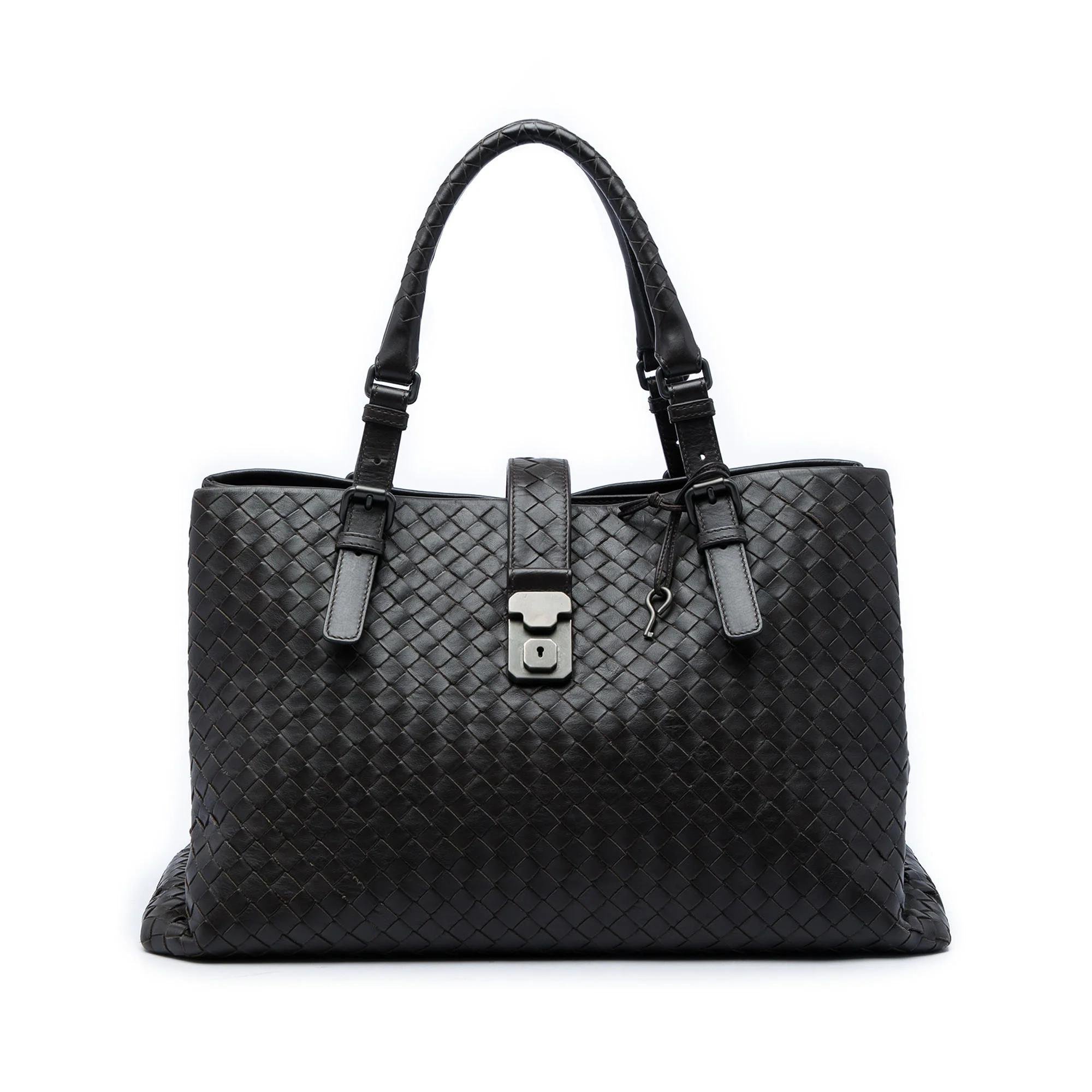 Roma leather tote