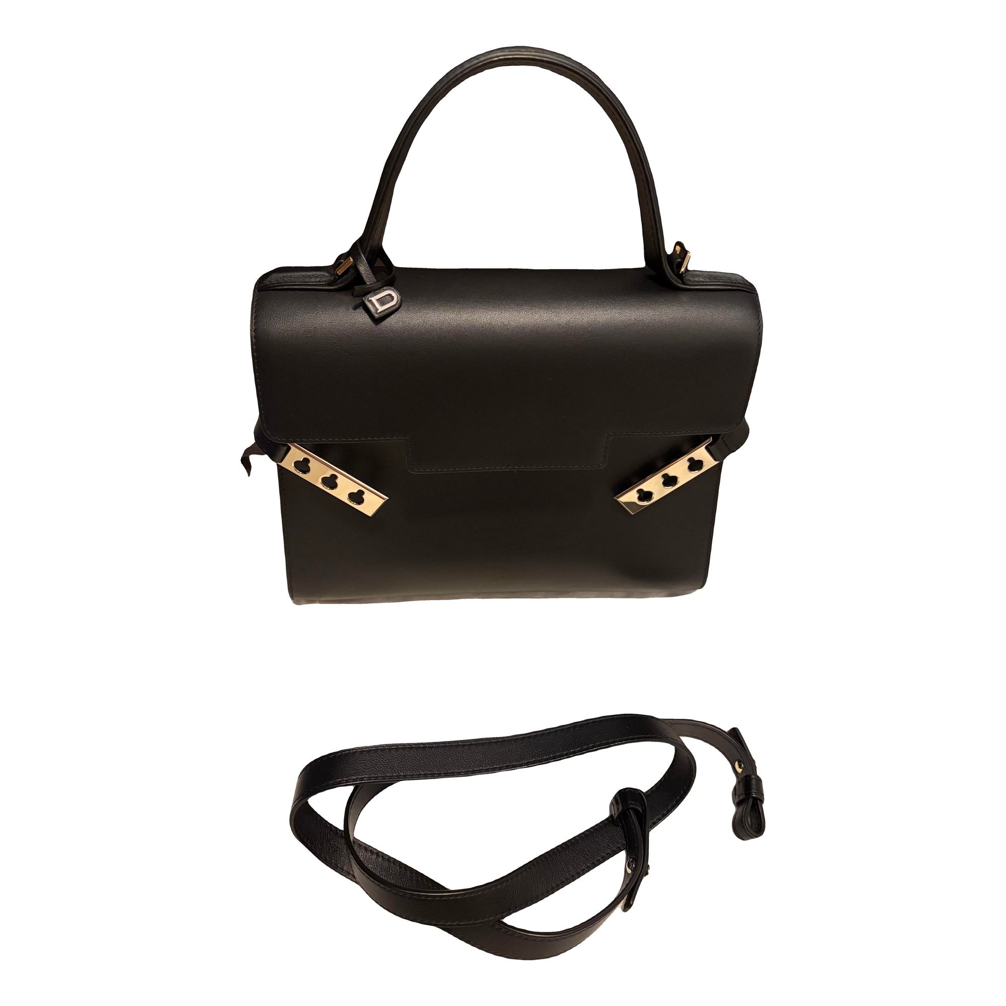 Tempête leather handbag