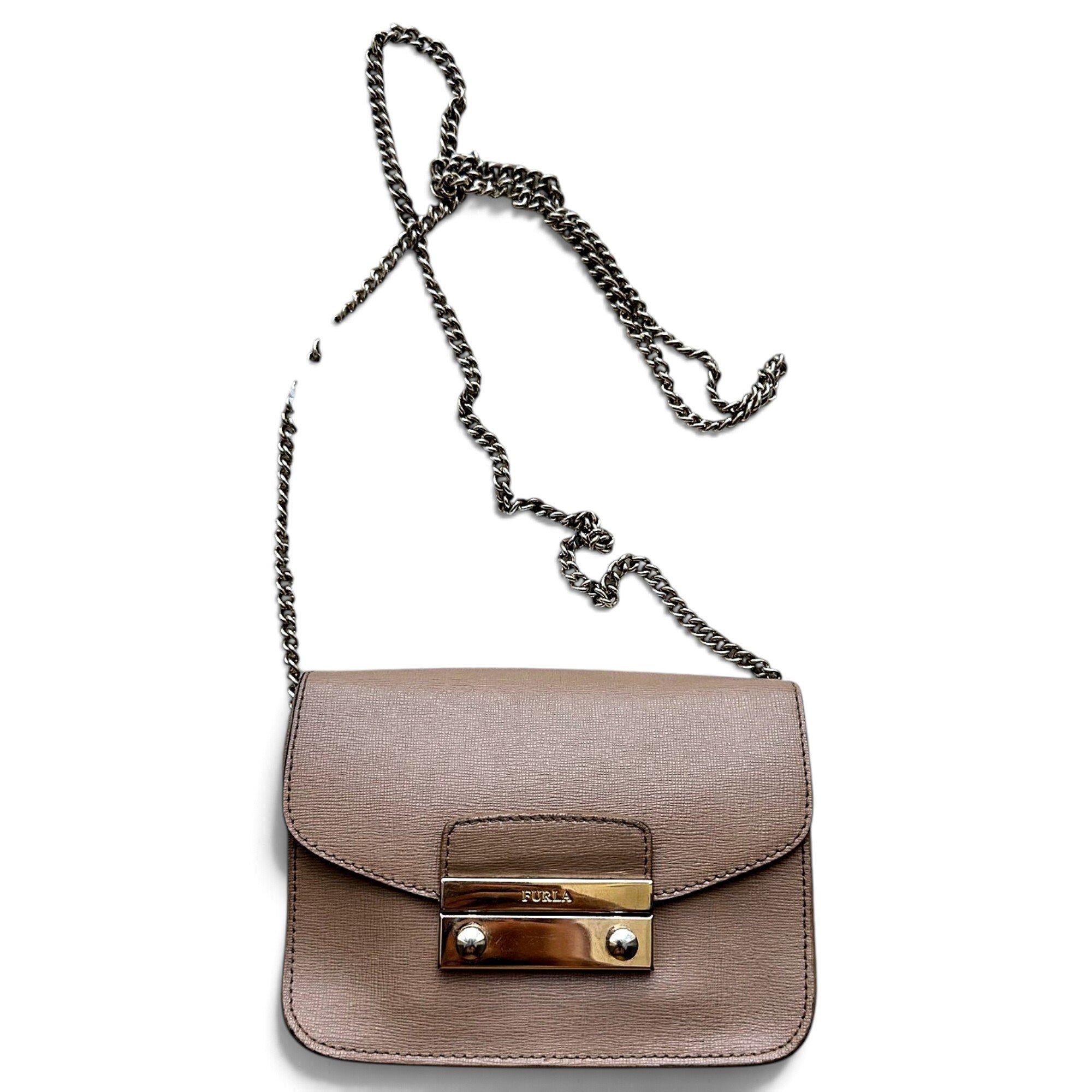 Metropolis leather crossbody bag
