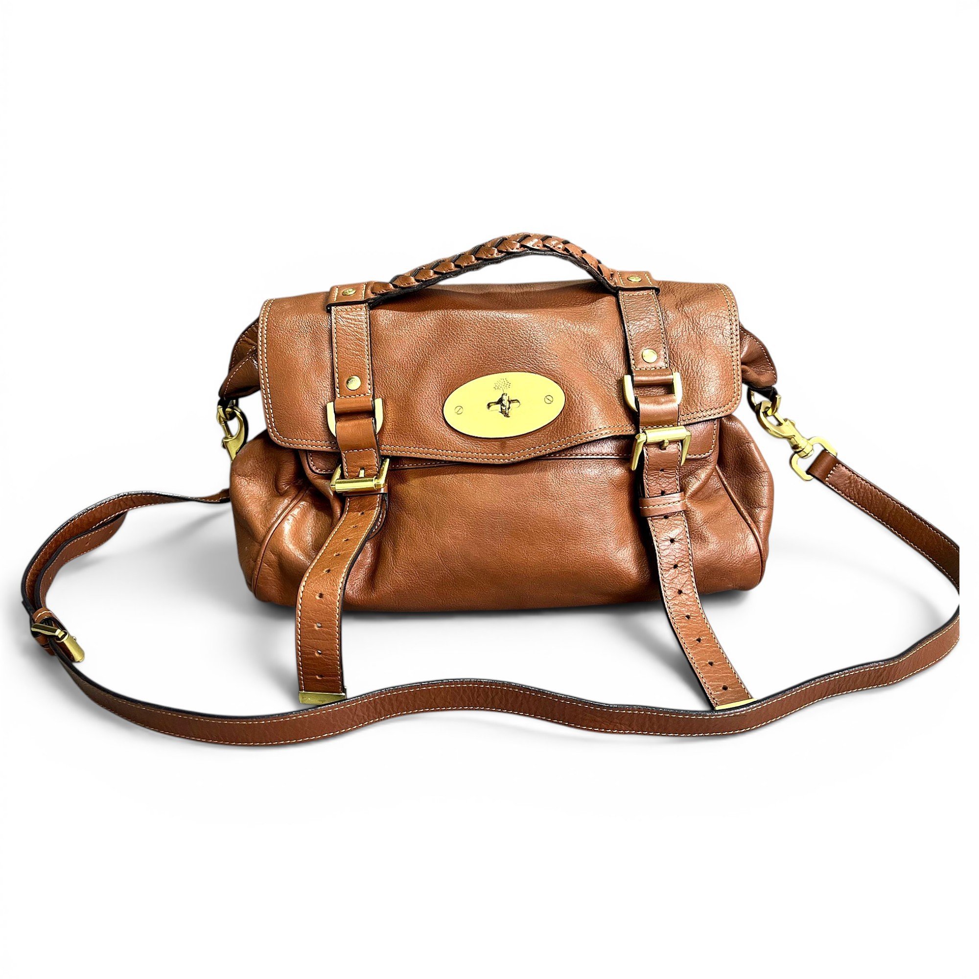 Alexa leather handbag