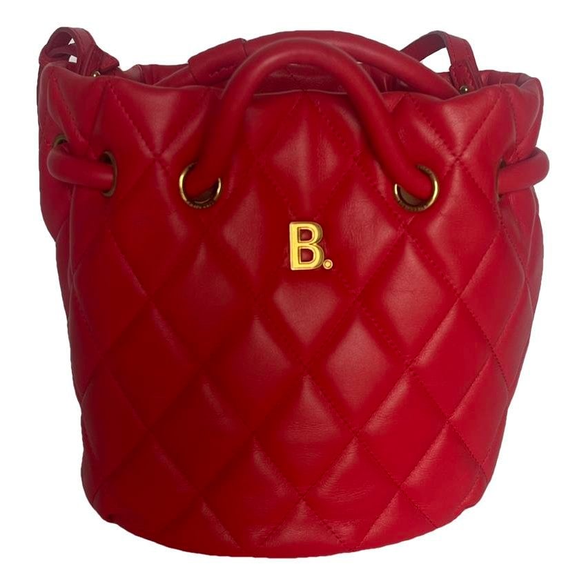 Touch Puffy leather handbag