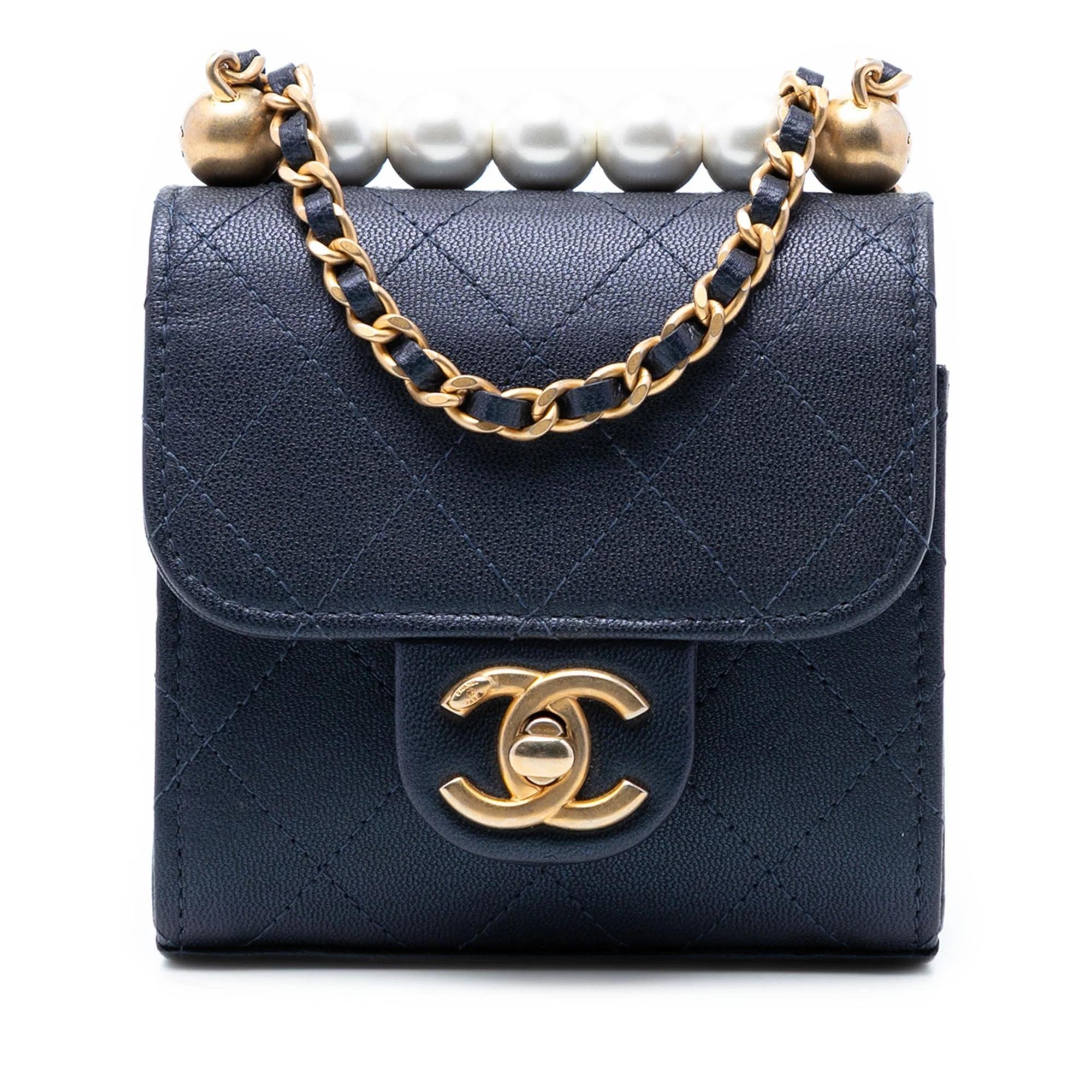 Timeless/Classique leather clutch bag