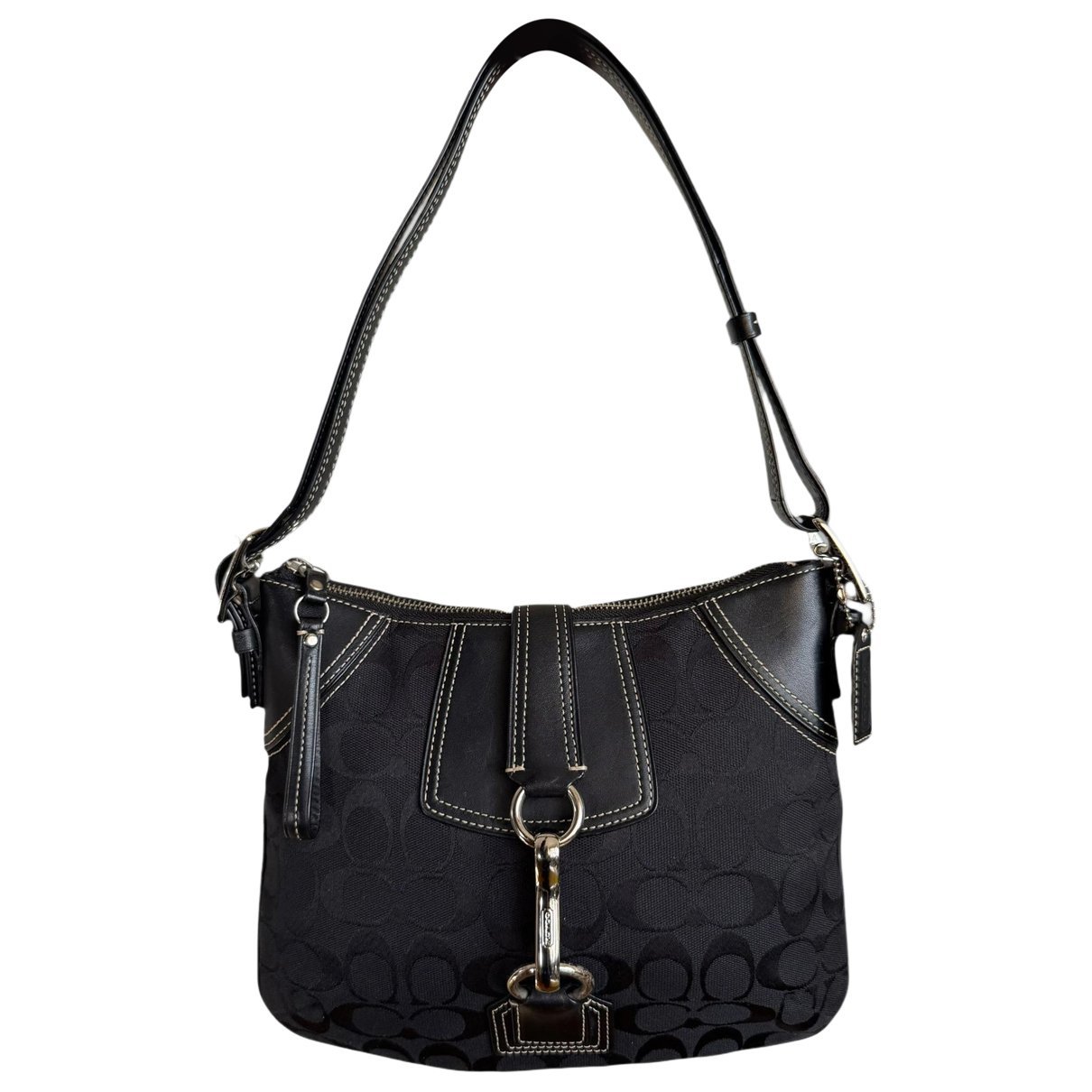 Signature Sufflette leather handbag