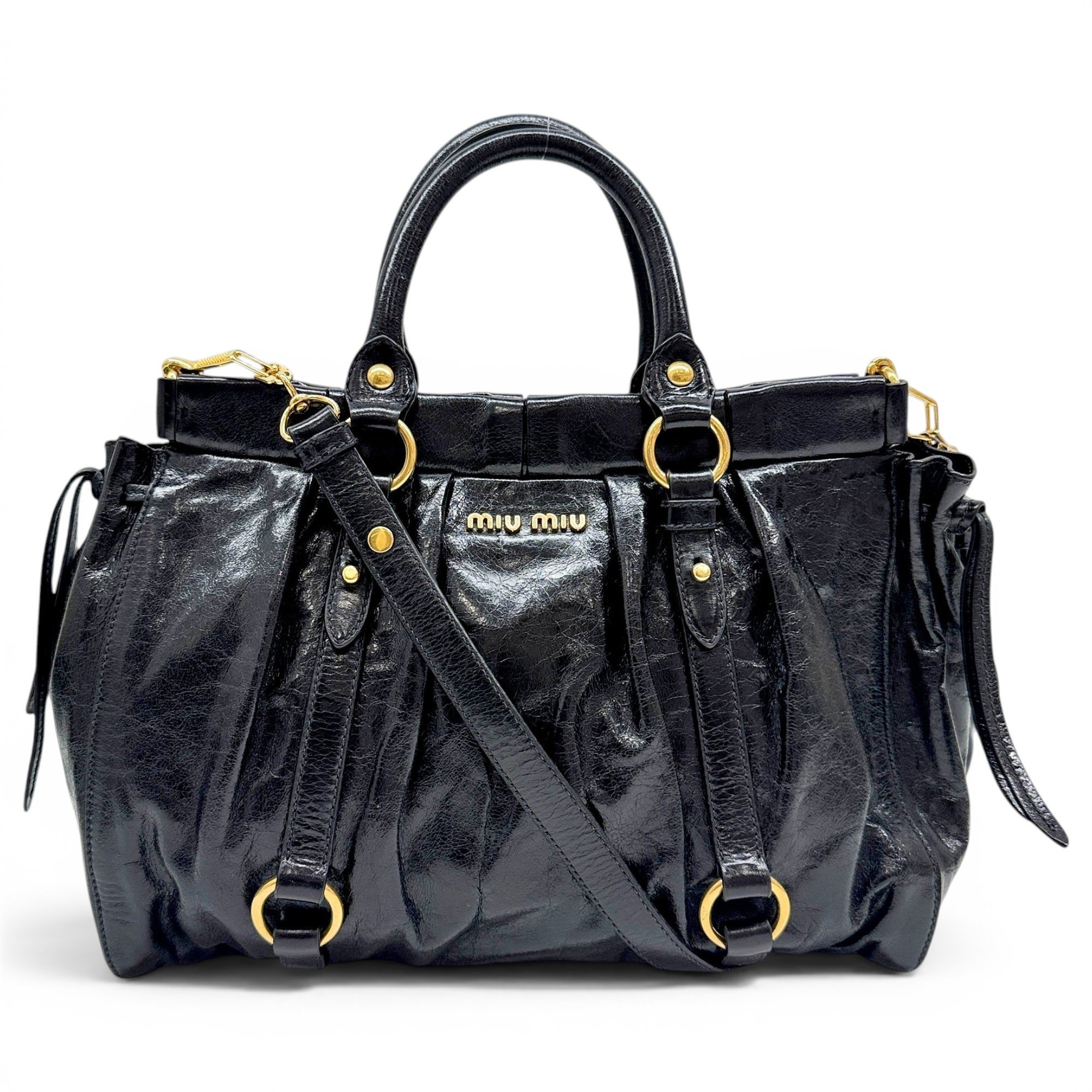 Vitello leather handbag