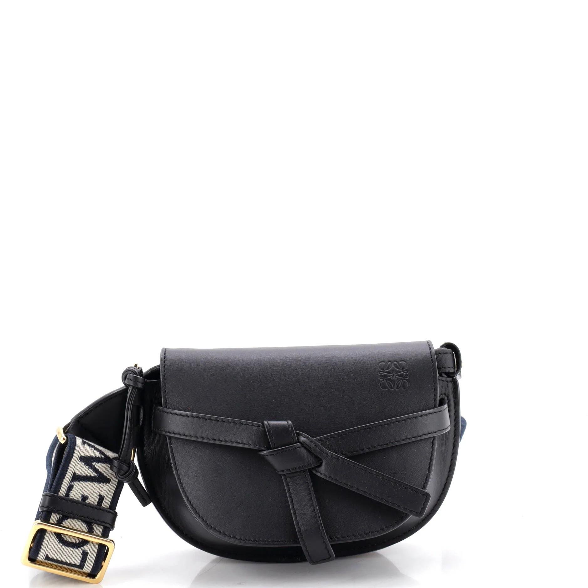 Leather crossbody bag