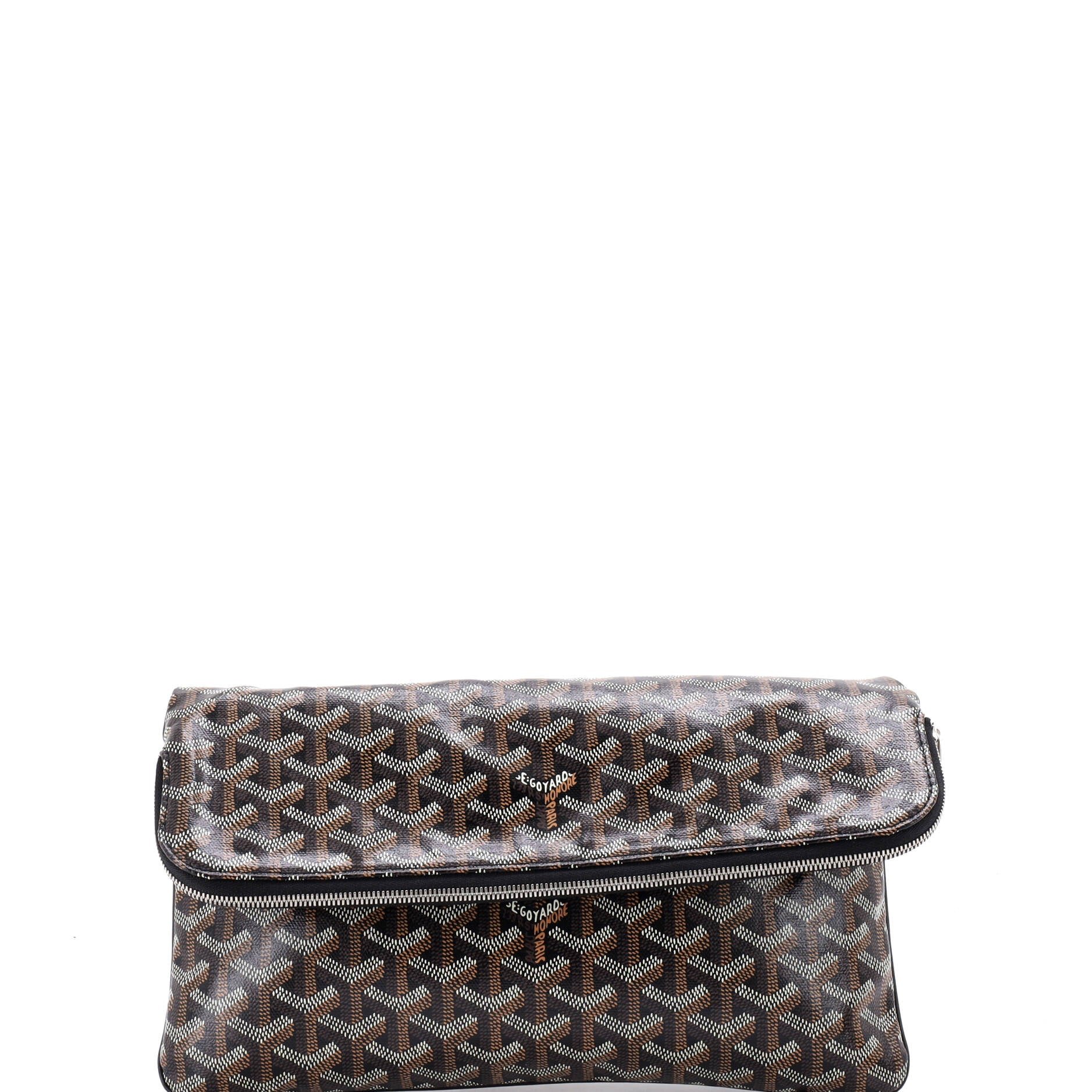 Saint Marie Clutch Coated Canvas