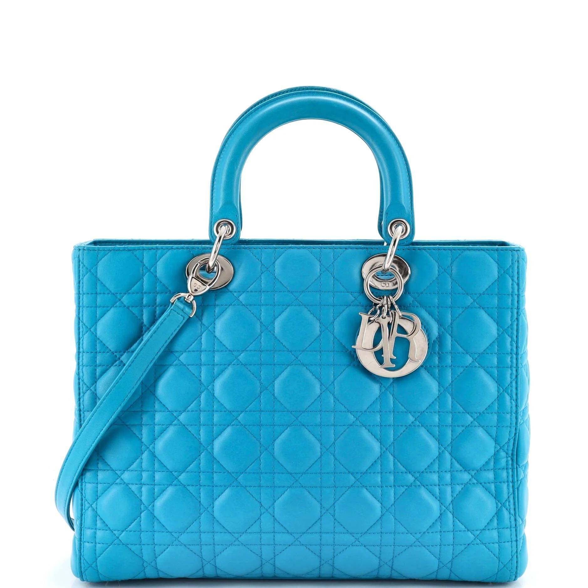Leather tote