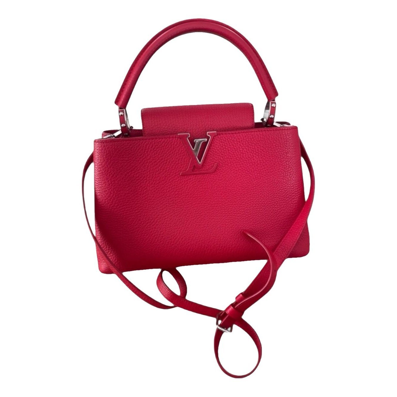 Capucines leather handbag