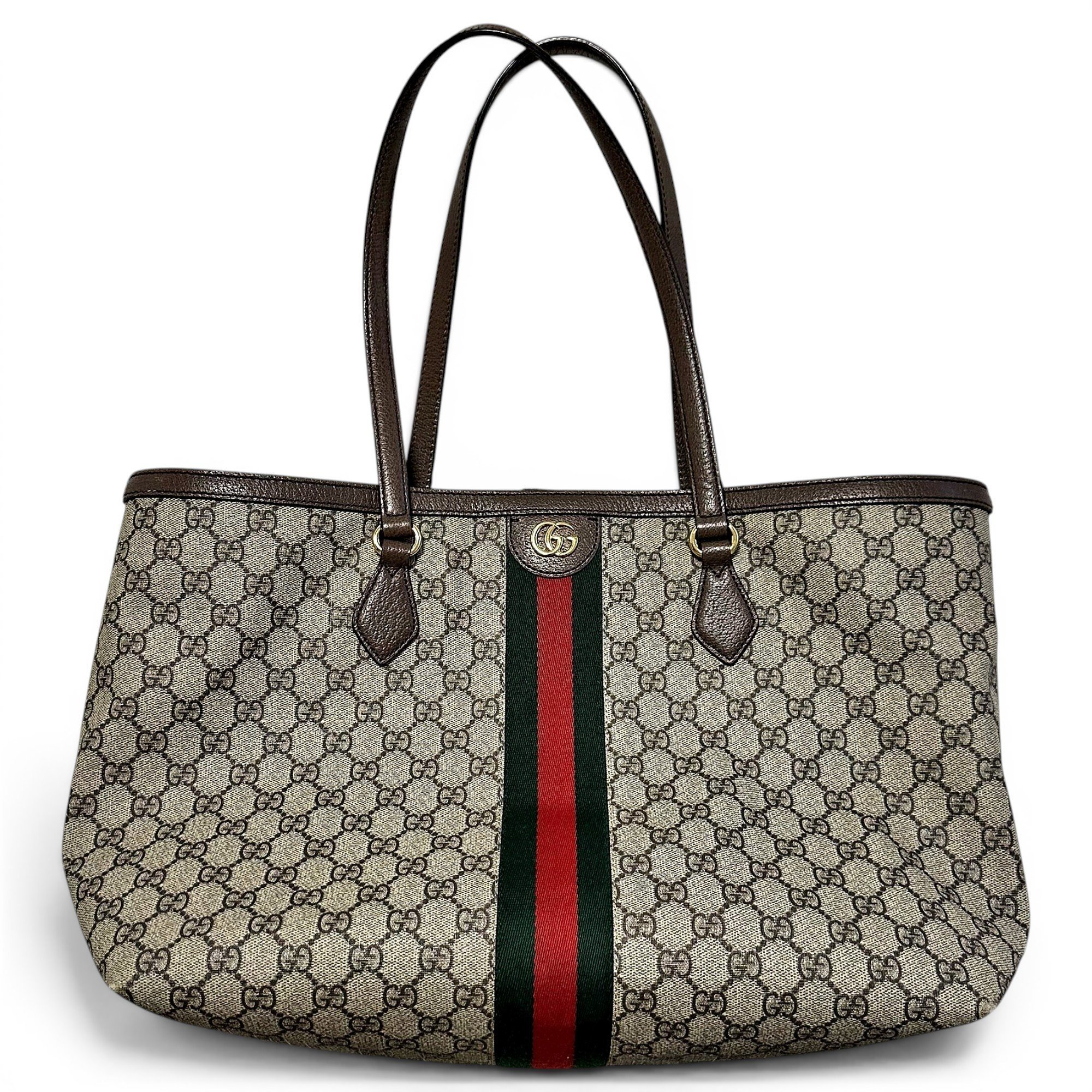 Ophidia leather tote