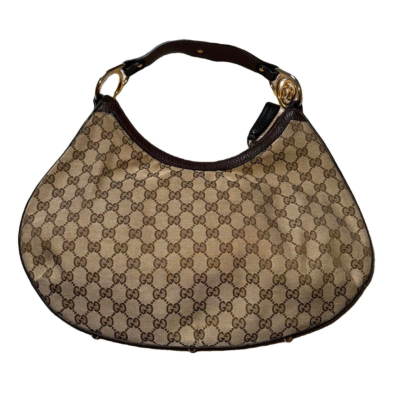 Hobo leather handbag