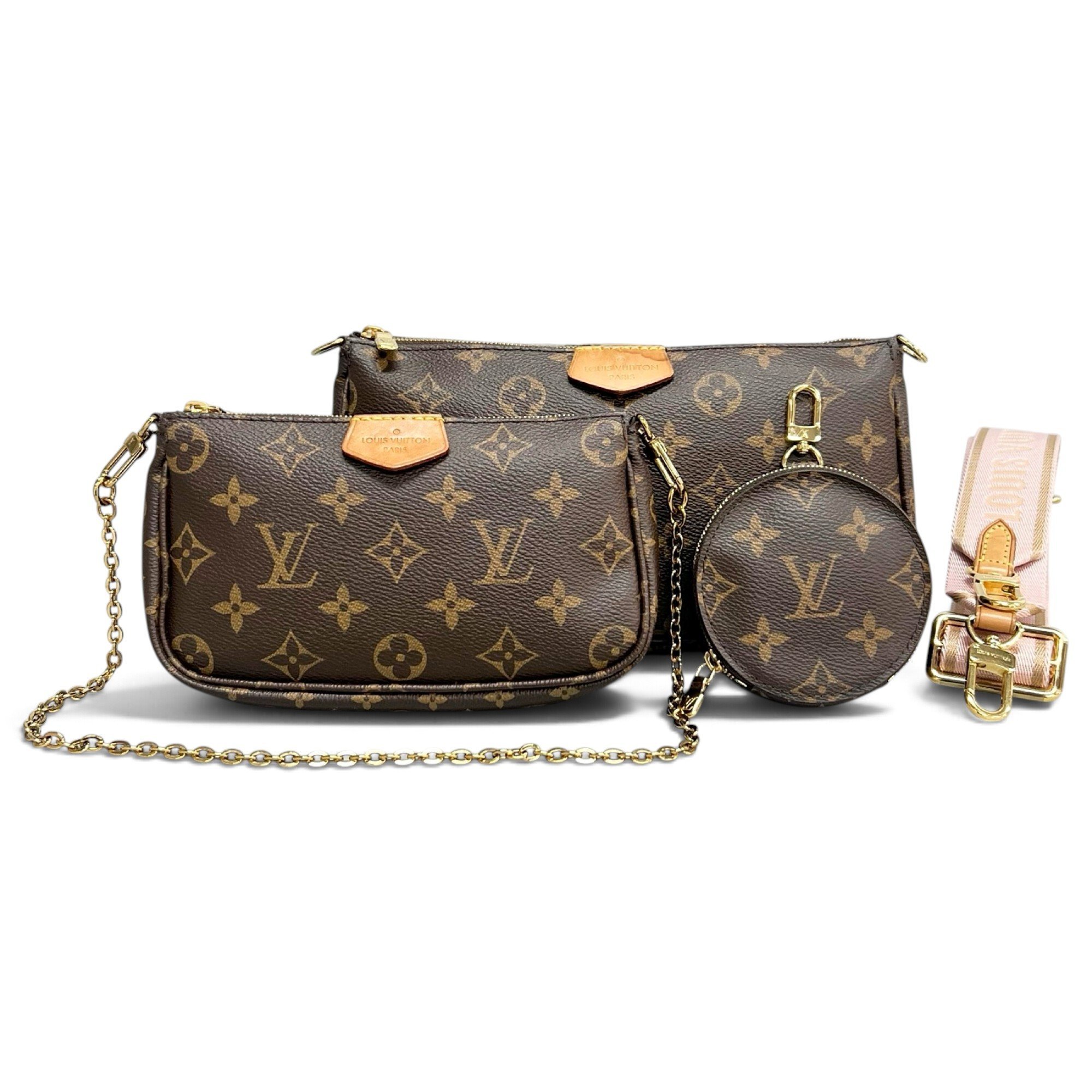 Multi Pochette Accessoires leather handbag