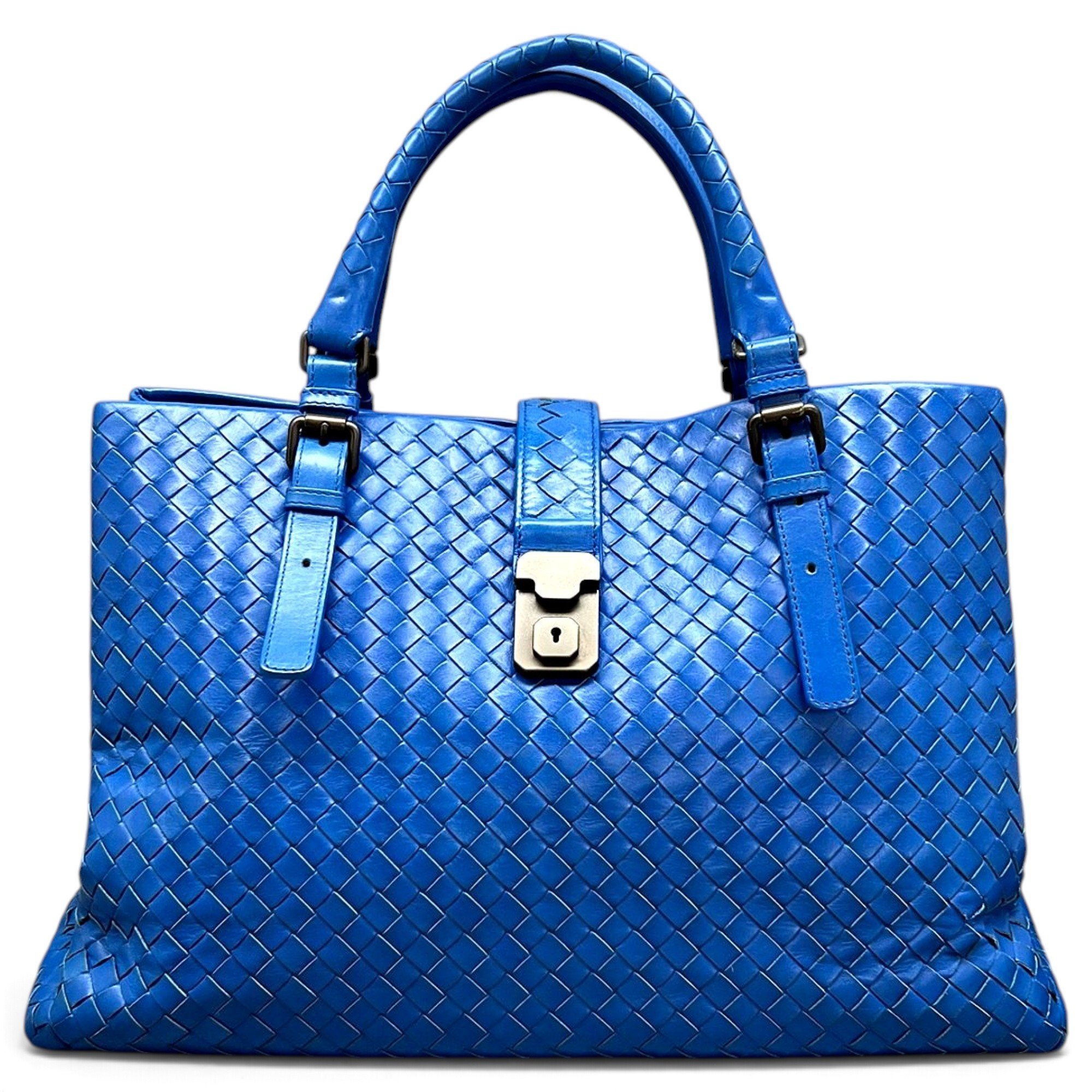 Roma leather tote