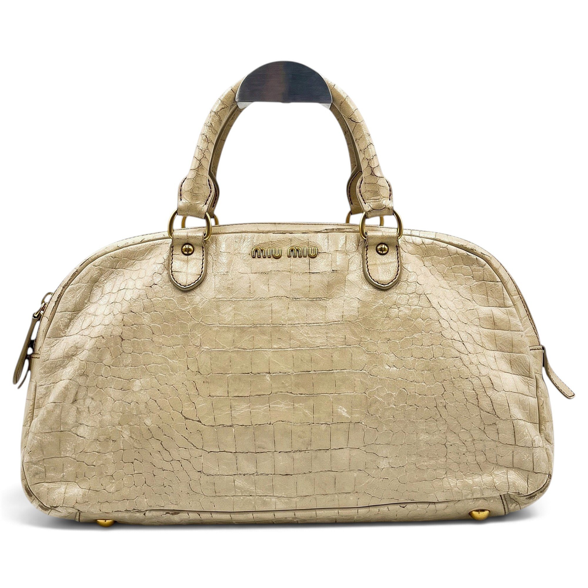 Leather handbag