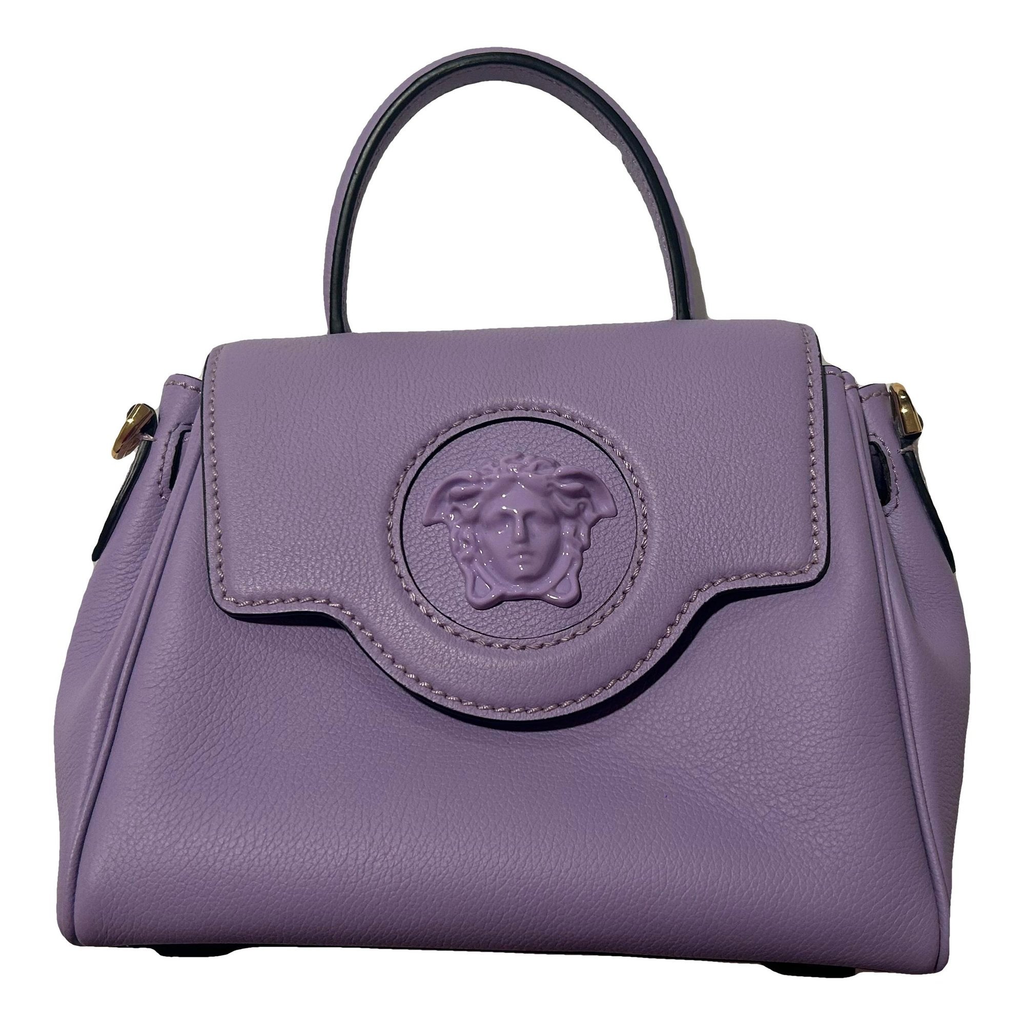 La Medusa leather handbag