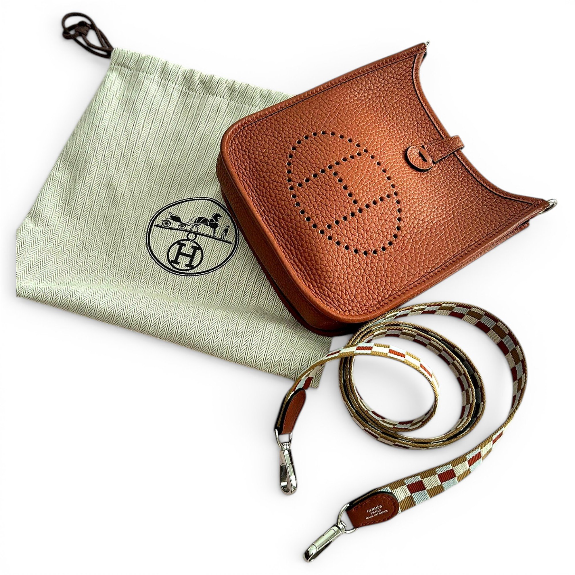 Evelyne leather crossbody bag