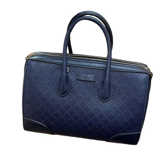 Leather bowling bag
