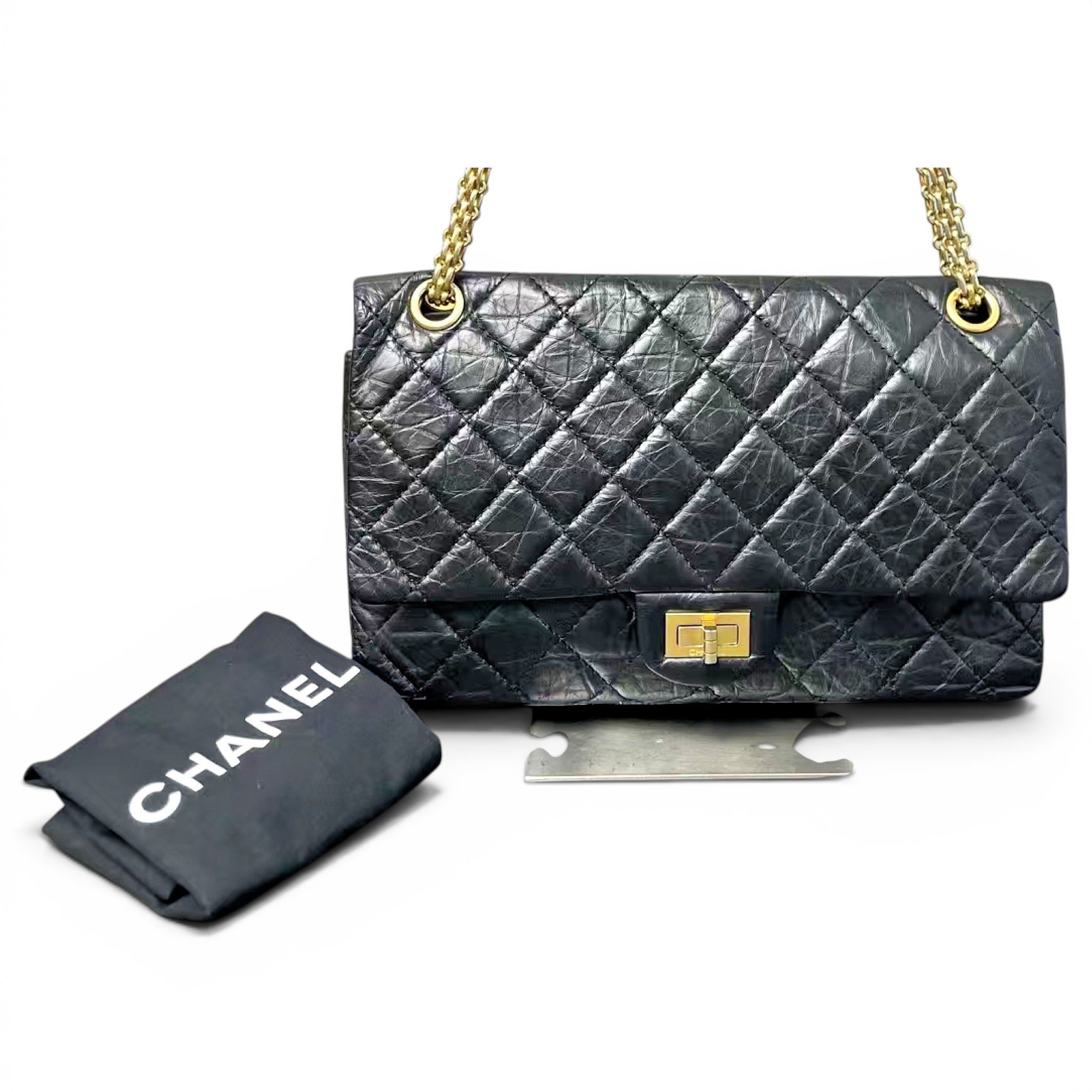 2.55 leather handbag