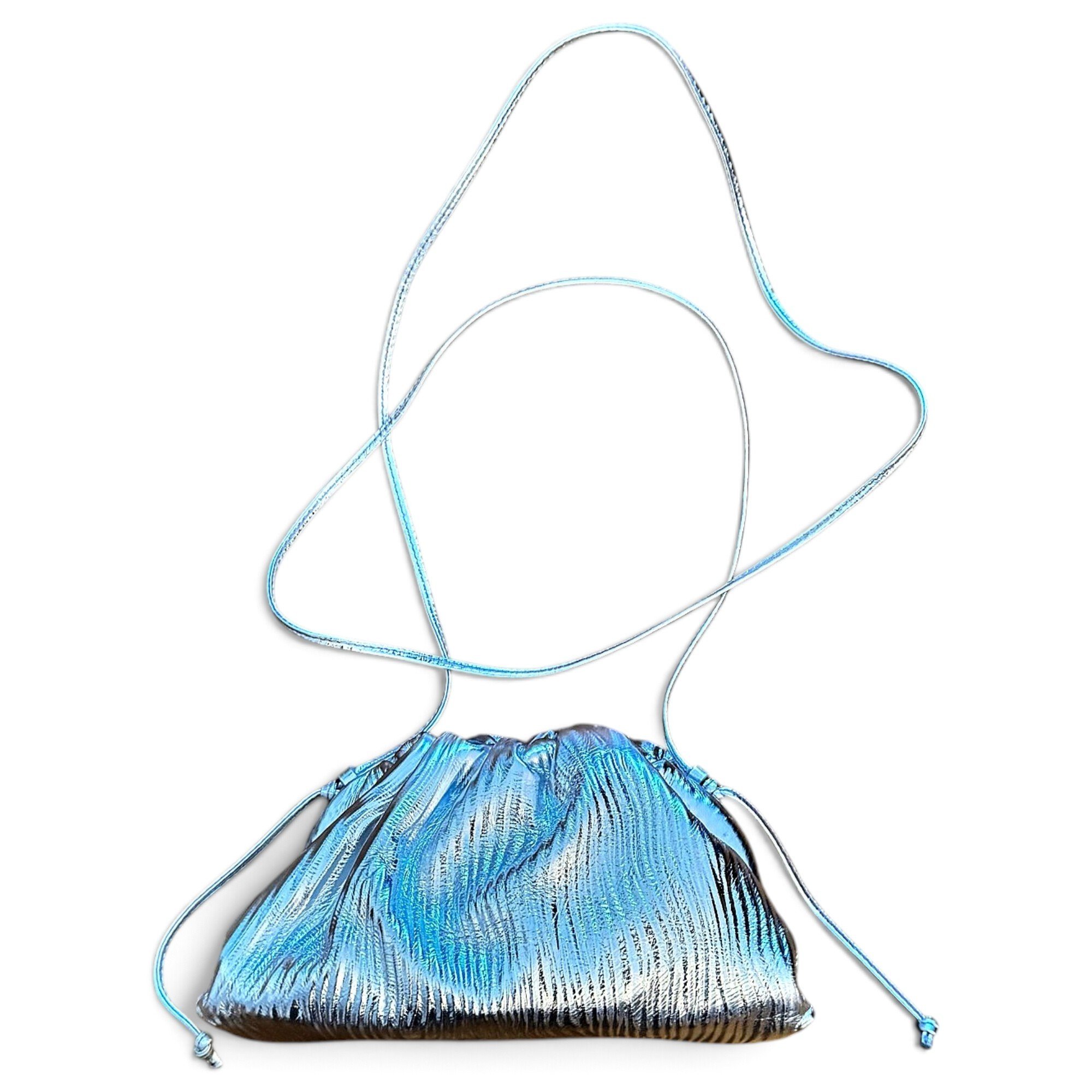 Pouch leather handbag