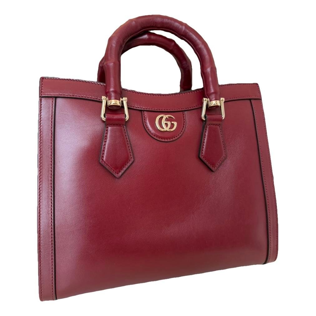 Diana Bamboo leather tote