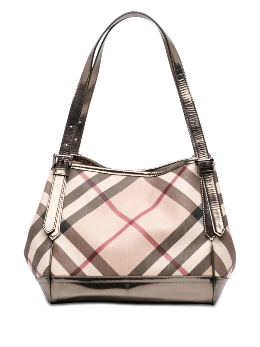 2000-2017 Small Supernova Check Coated Canvas Canterbury tote bag