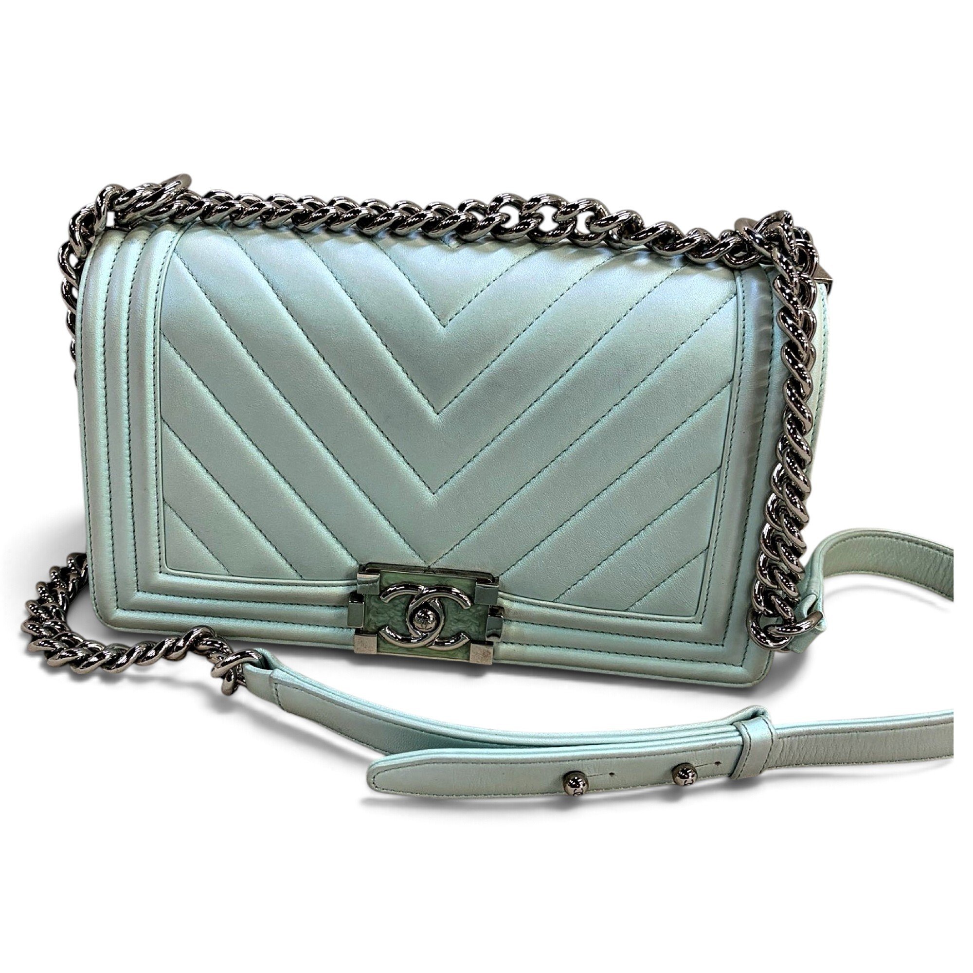 Boy leather handbag