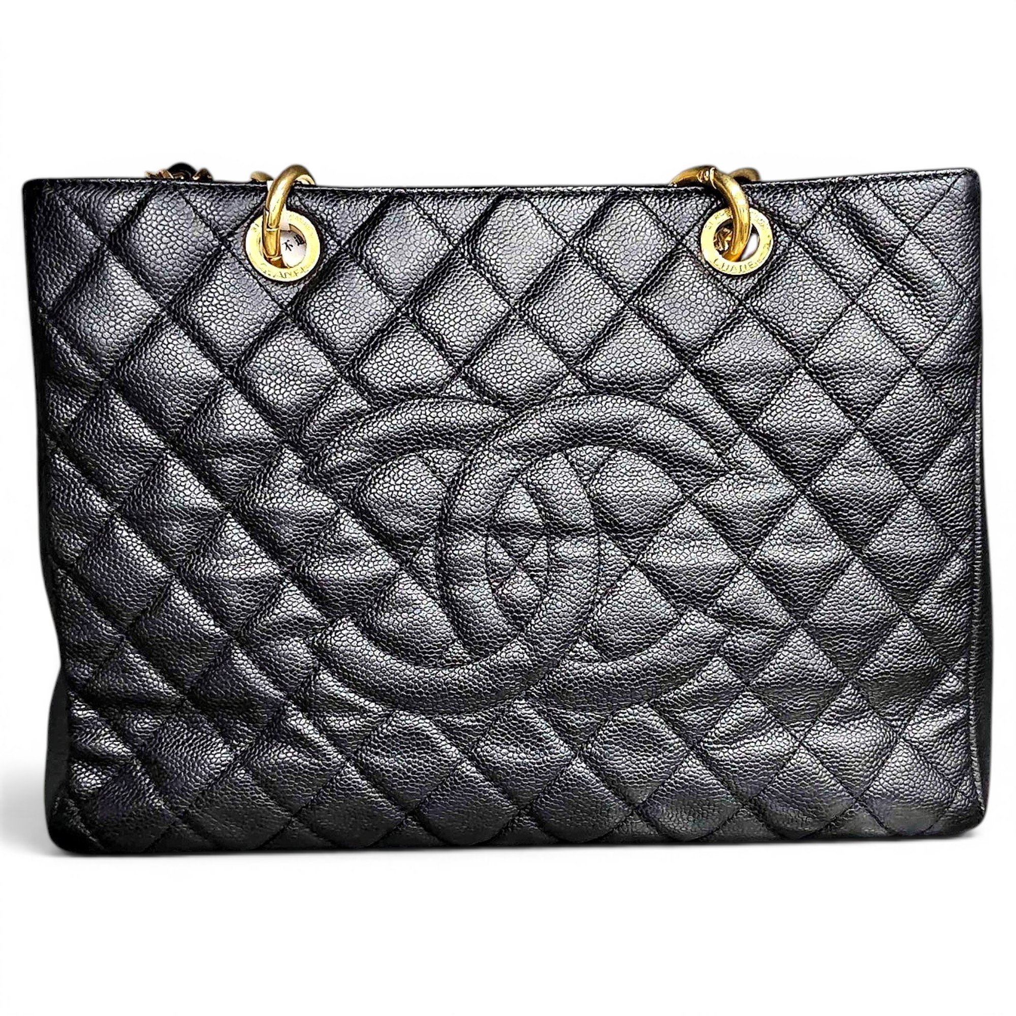 Grand shopping leather handbag