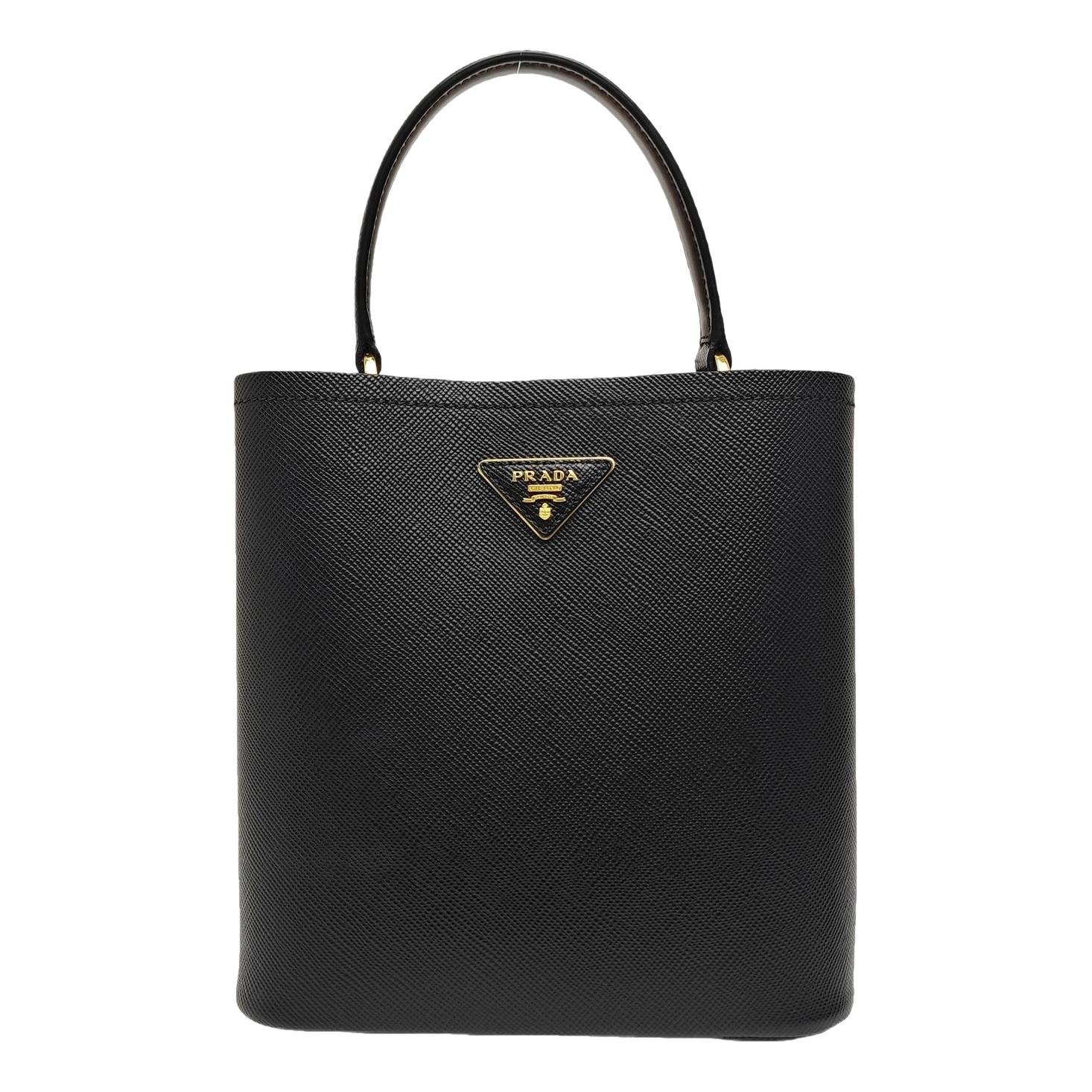 Panier leather handbag