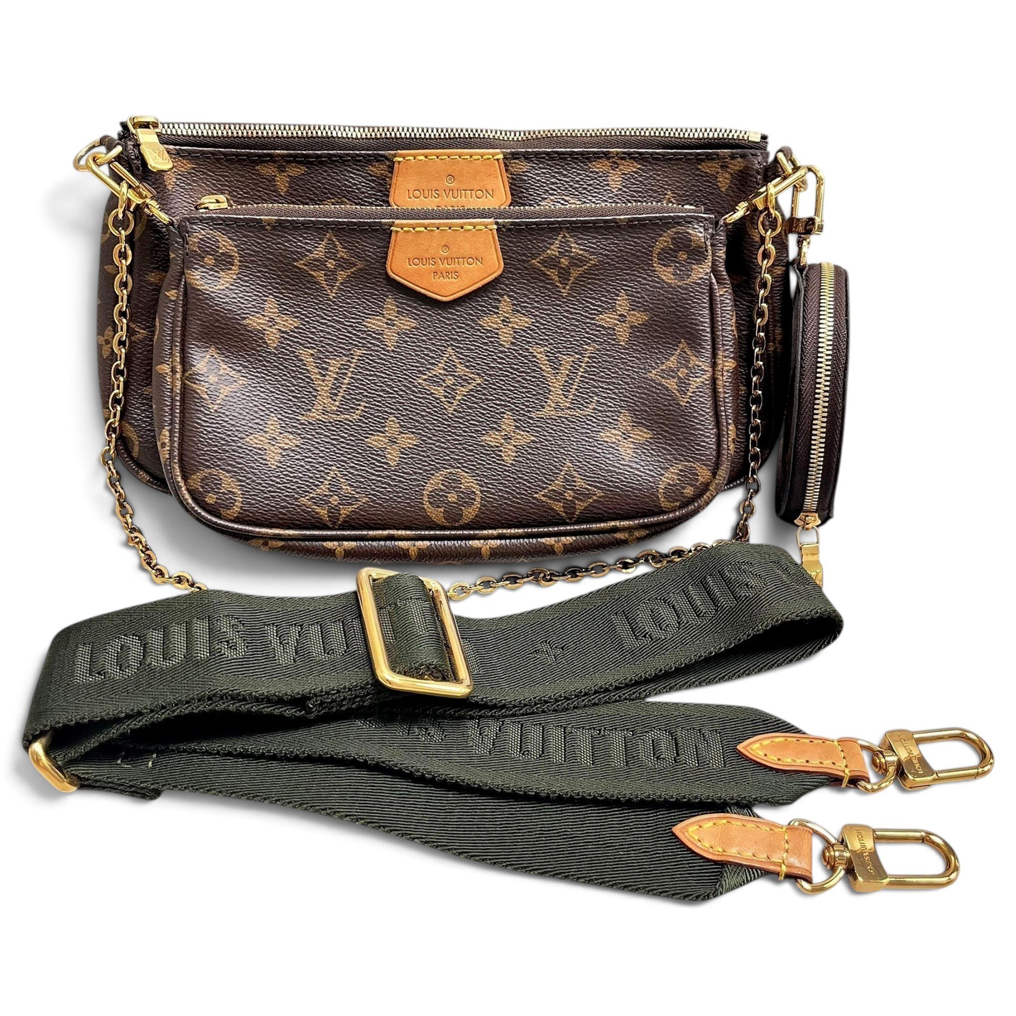 Louis Vuitton Multi Pochette Accessoires leather handbag