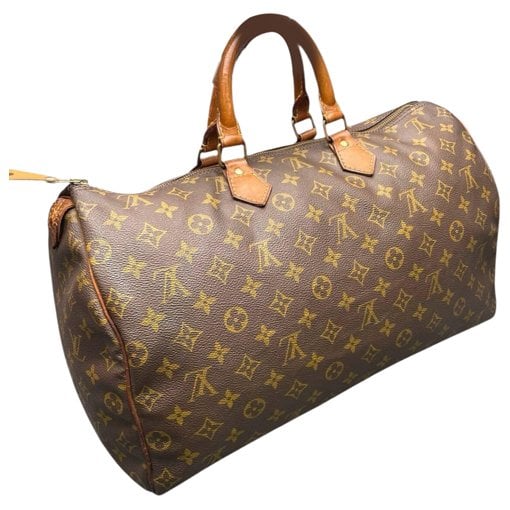 Speedy leather handbag
